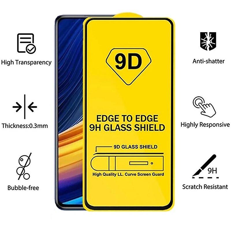 9D Tempered Glass Screen Protector For Iphones Stronger than normal Screen Protector