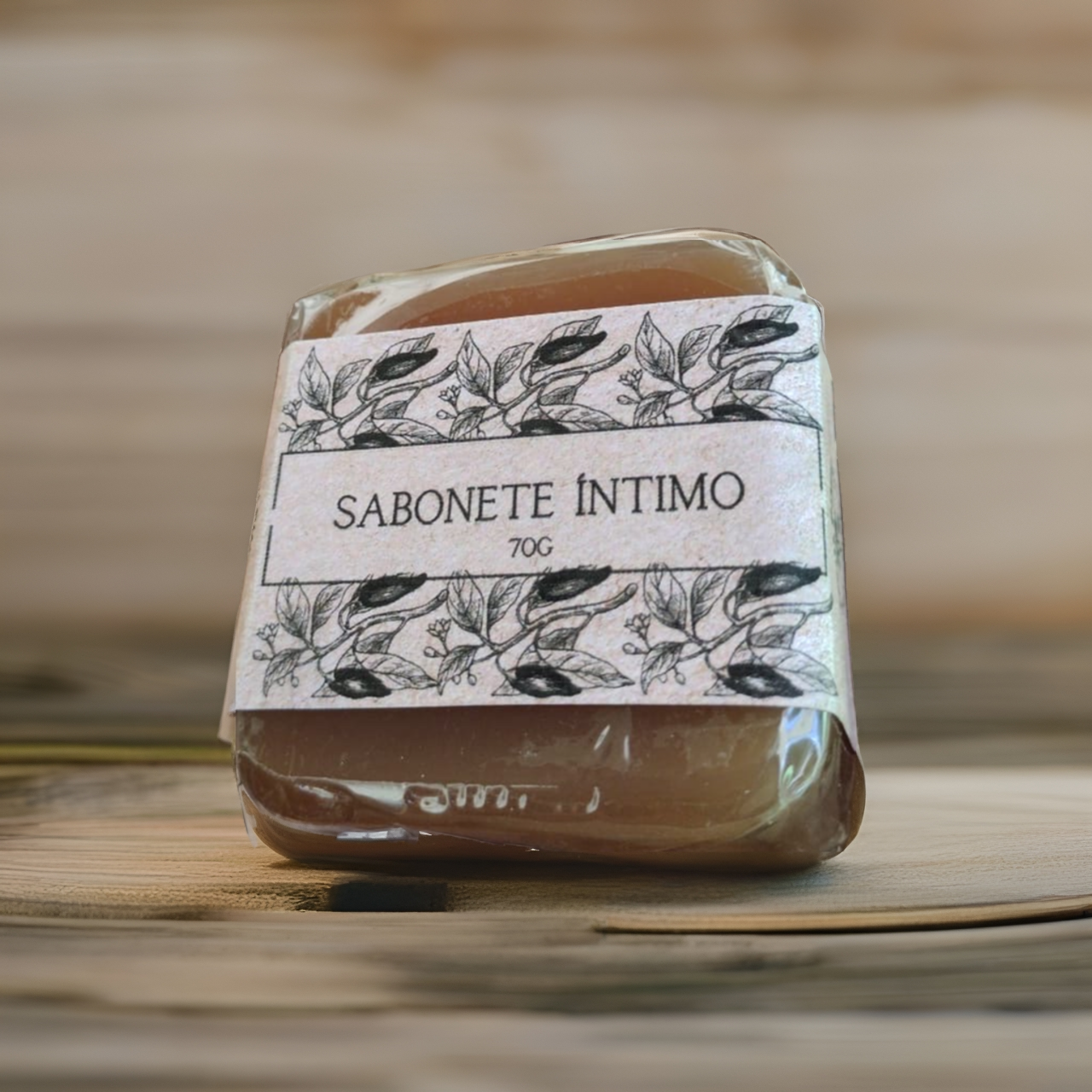 Sabonete Íntimo de Barbatimão e Aroeira, 70g. (pH semelhante ao vaginal)