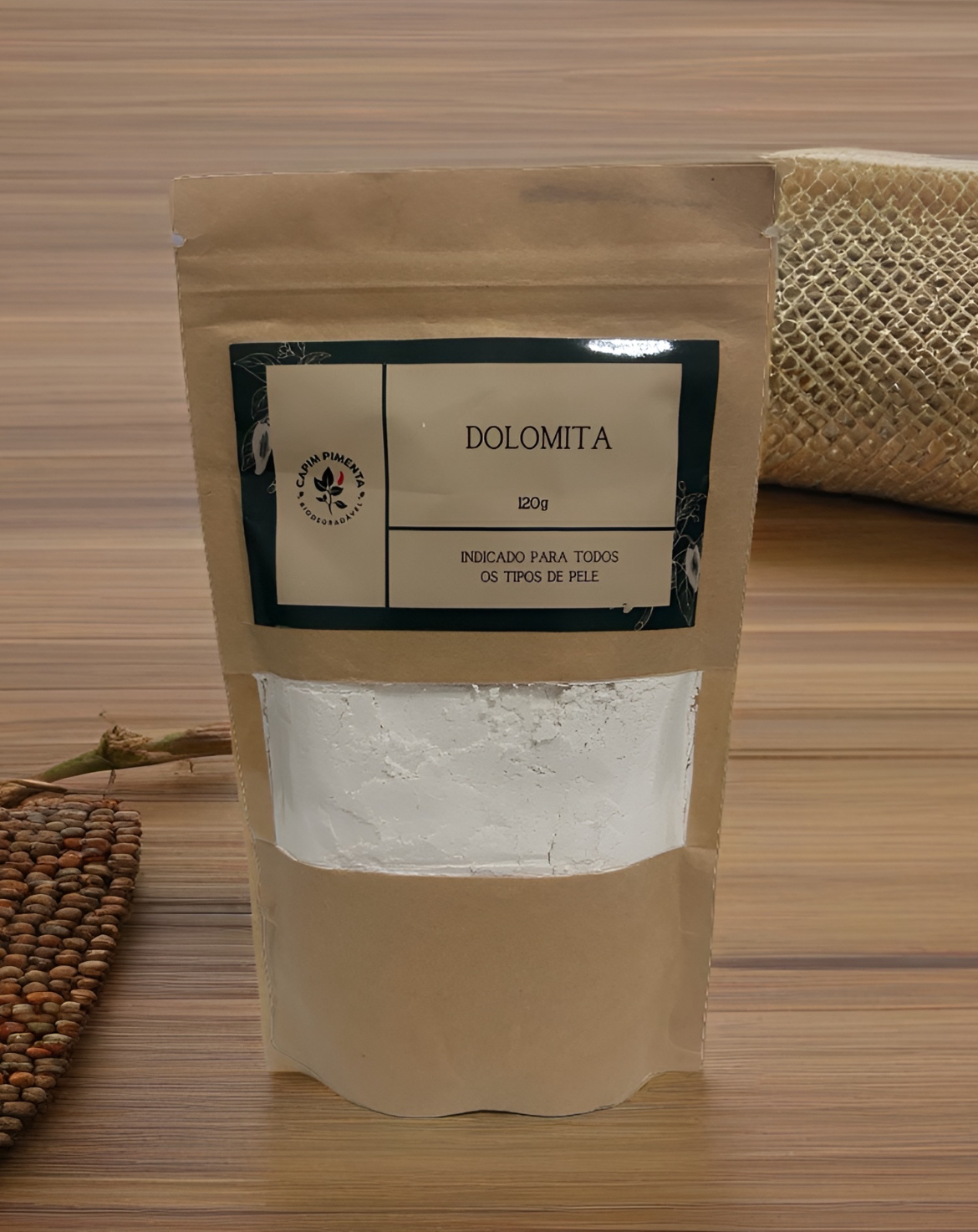 Dolomita em Pó, 120g.