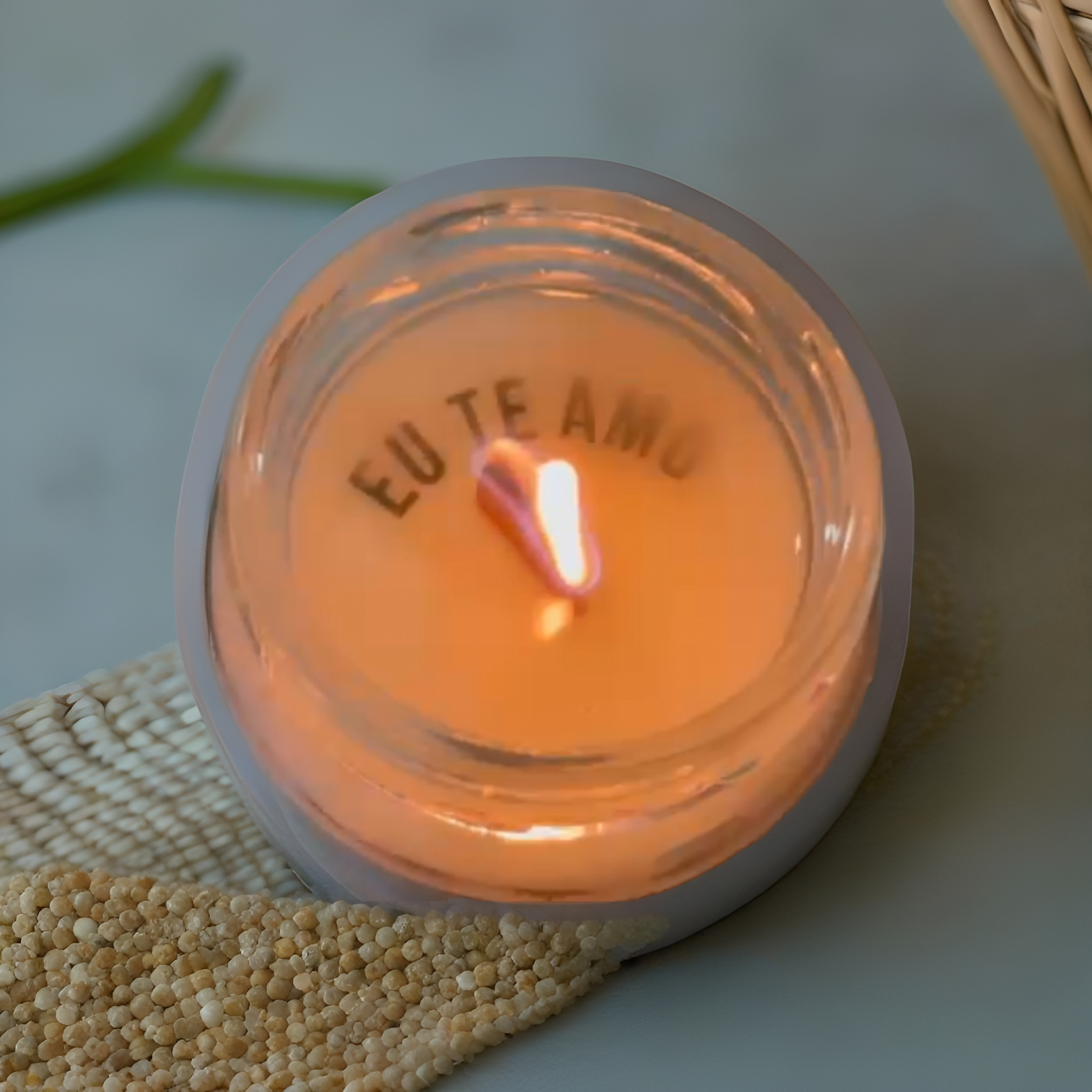 Velas Personalizadas com Frases, 100g.