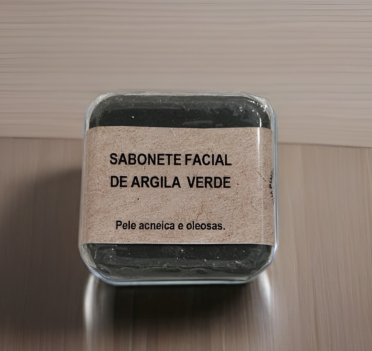 Sabonete Facial de Argila Verde, 70g.