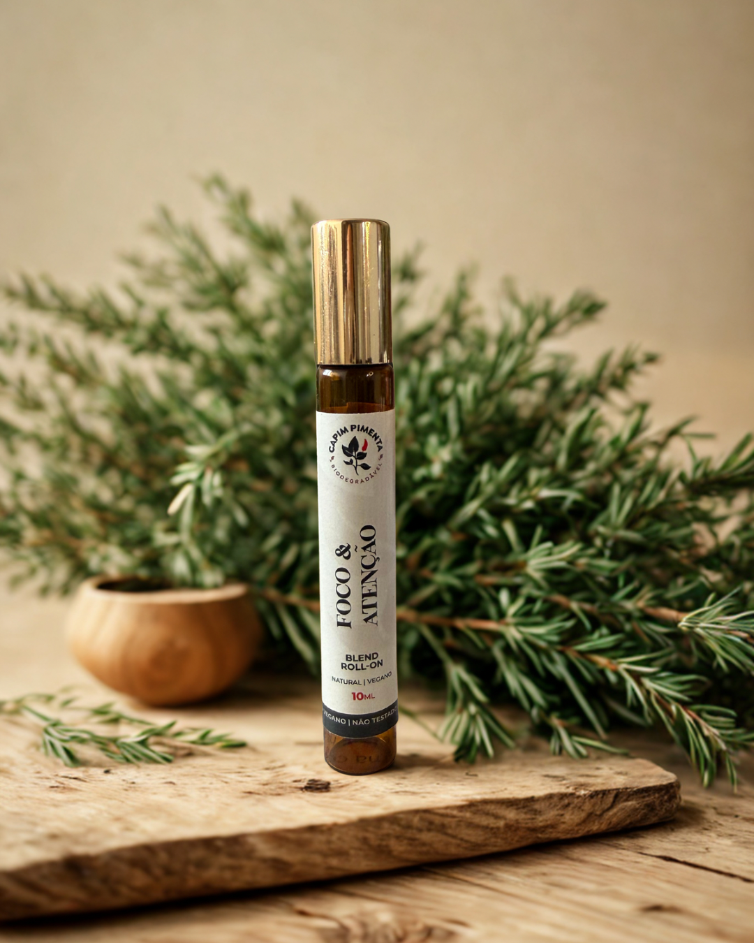 Blend Roll-on Foco e Atenção, 10 ml.