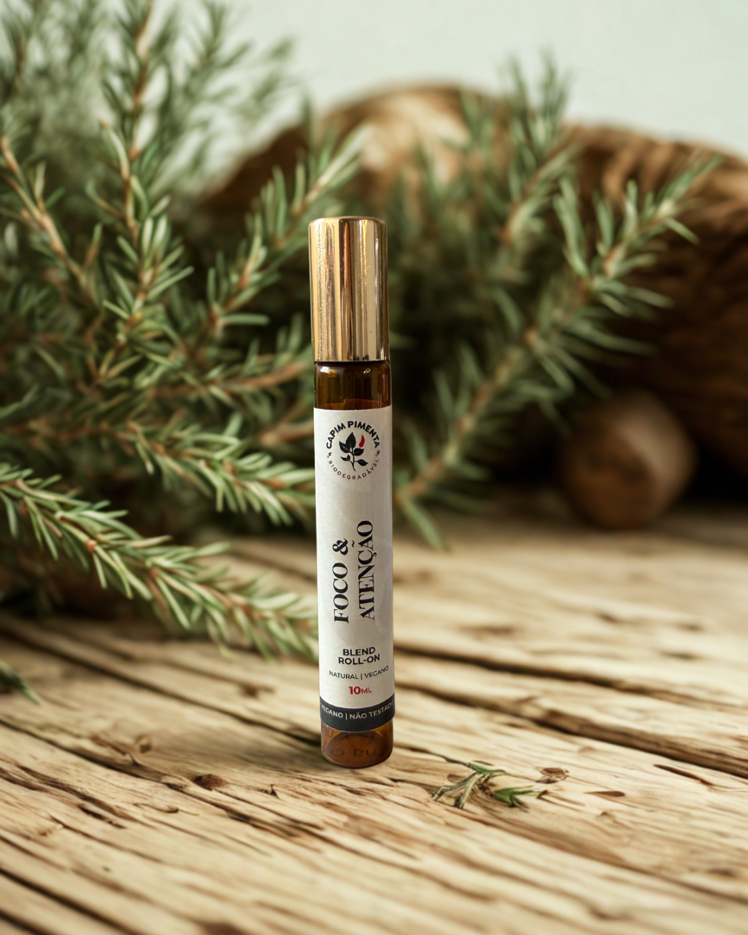 Blend Roll-on Foco e Atenção, 10 ml.