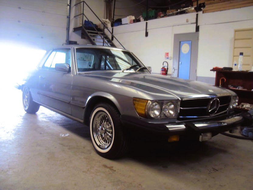 Mercedes 450 slc coupé, 1980, V8, boite automatique
