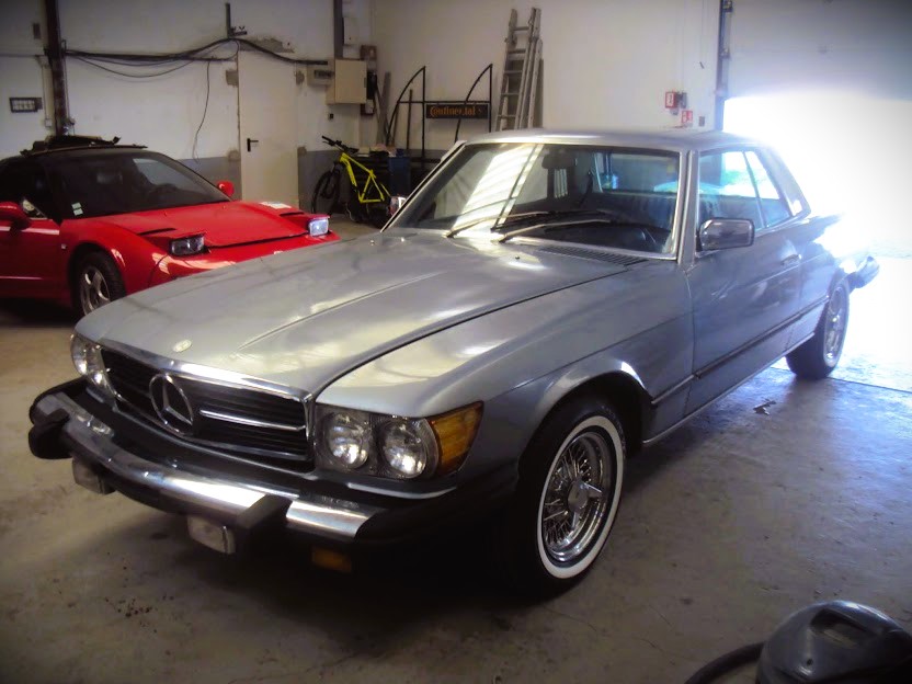 Mercedes 450 slc coupé, 1980, V8, boite automatique