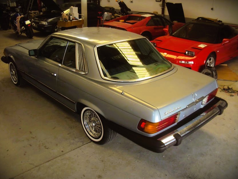 Mercedes 450 slc coupé, 1980, V8, boite automatique