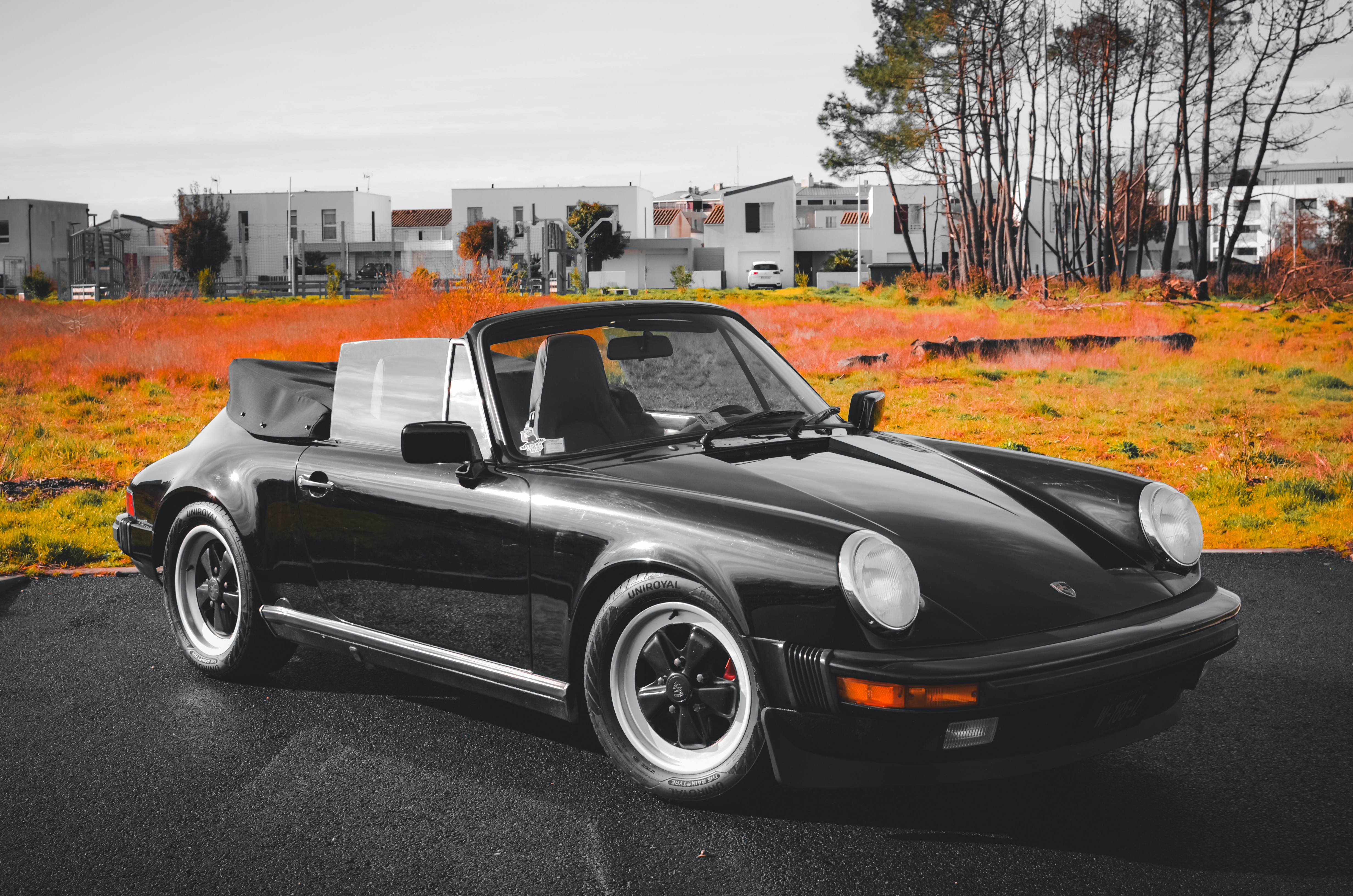Porsche 911 3.2l, cabriolet boîte G50 - 1987.