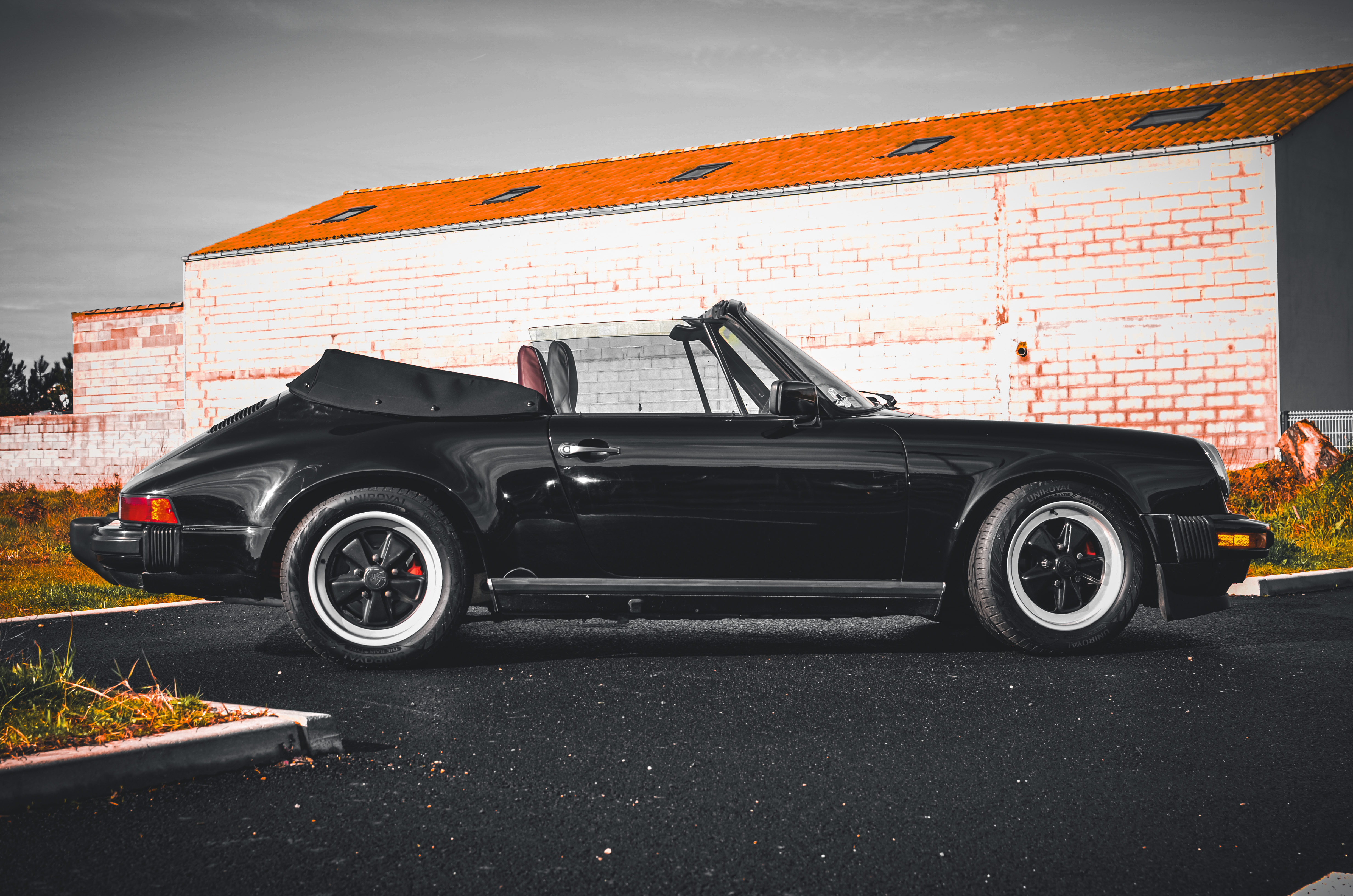 Porsche 911 3.2l, cabriolet boîte G50 - 1987.