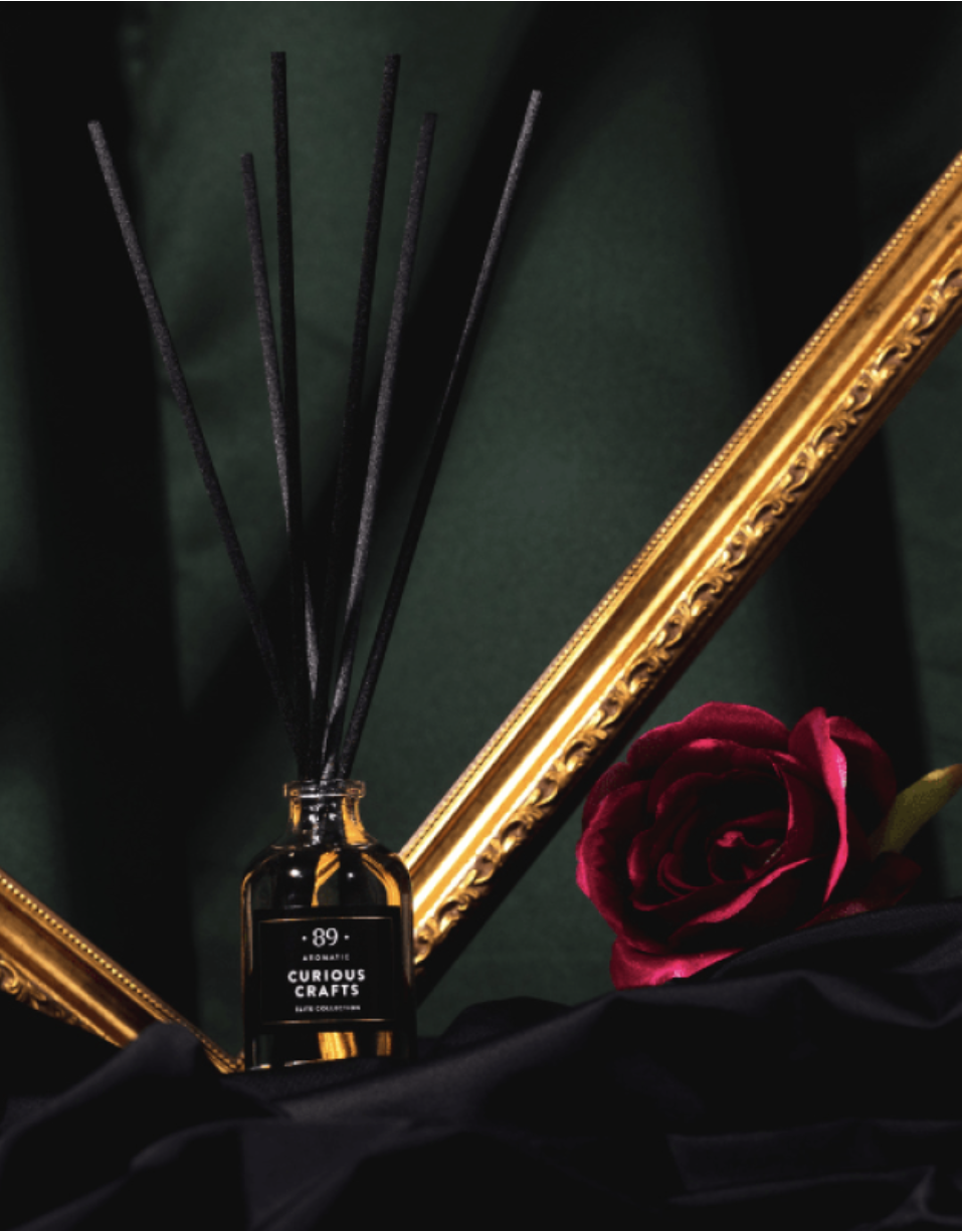 Namų kvapas su lazdelėmis Ambra (classic) 