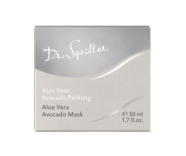 ALOE VERA AVOCADO Mask - Kreminė kaukė su avokadu ir alijošiumi sausai odai, 50ml
