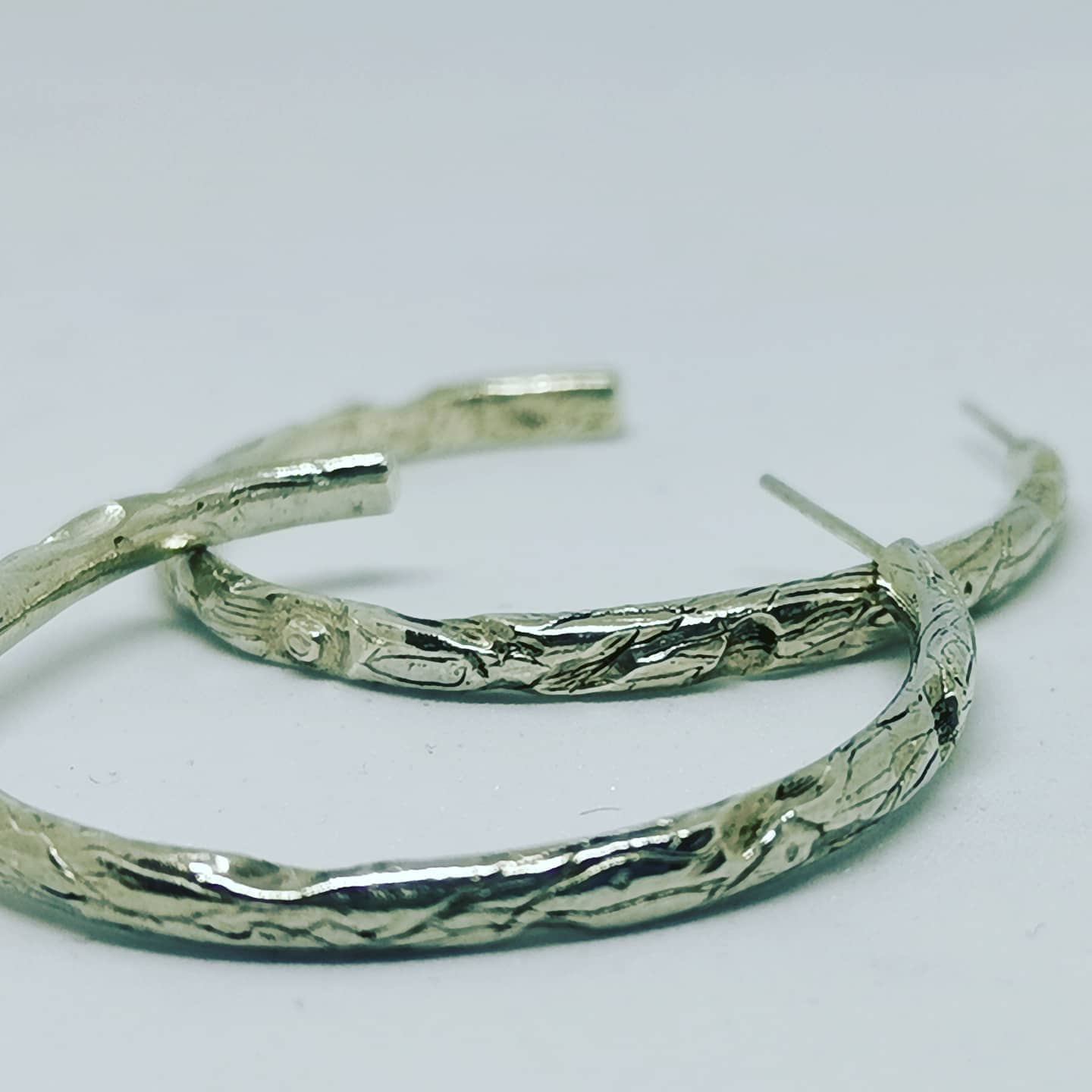 Créoles BRANCHE, diamètre 4,5 cm