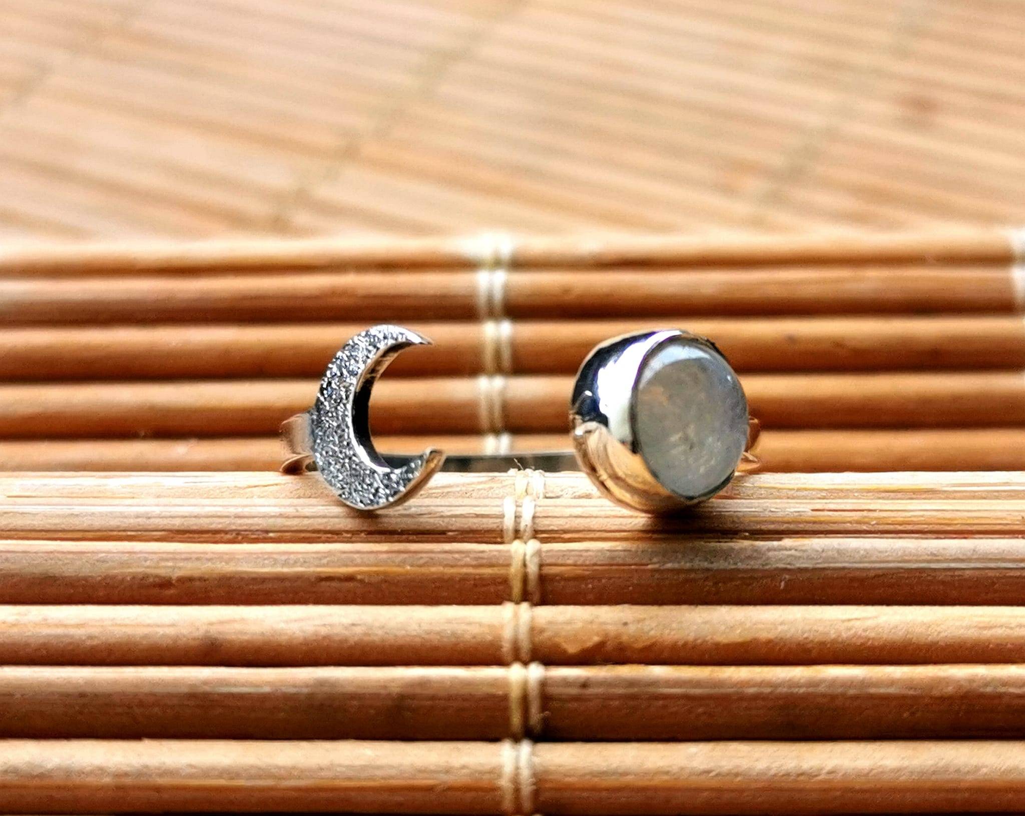Bague ajustable FLEUR DE LUNE