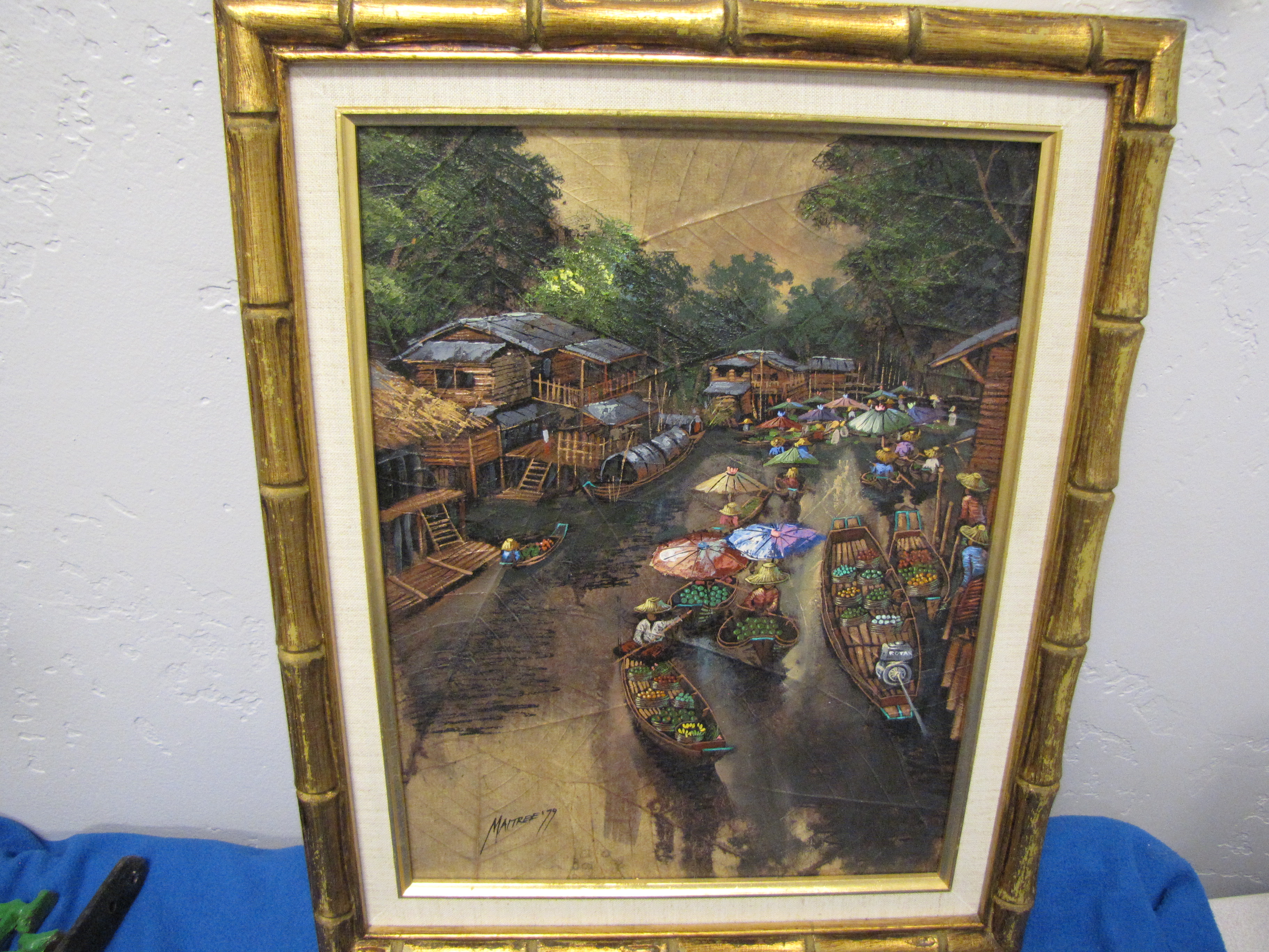 MAITREE JUNTARAROOPAMAI Sand and Leaves Original Art