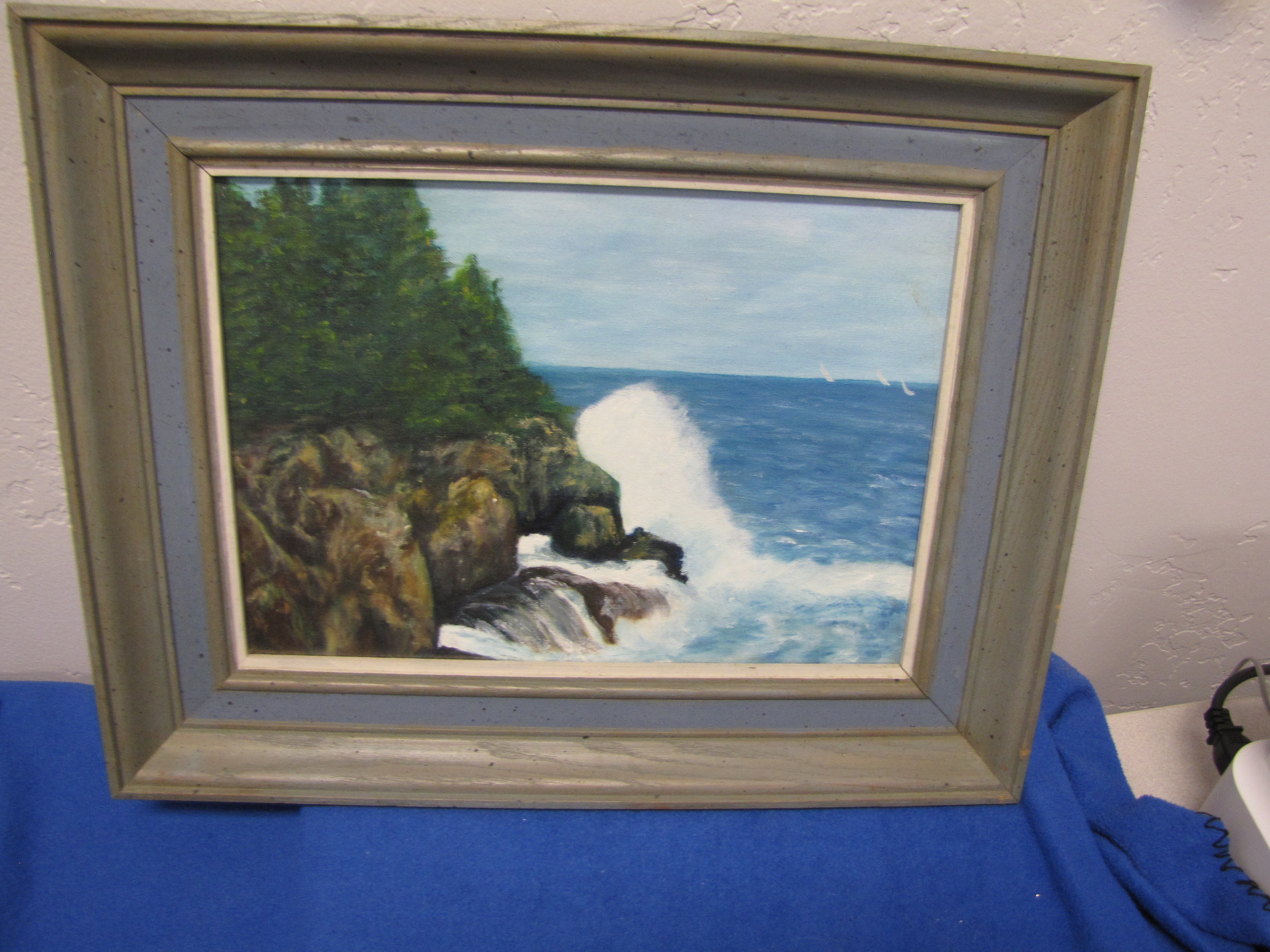 Arbor Cliff Bar - Harbor, Maine Artist R. G. Lewes