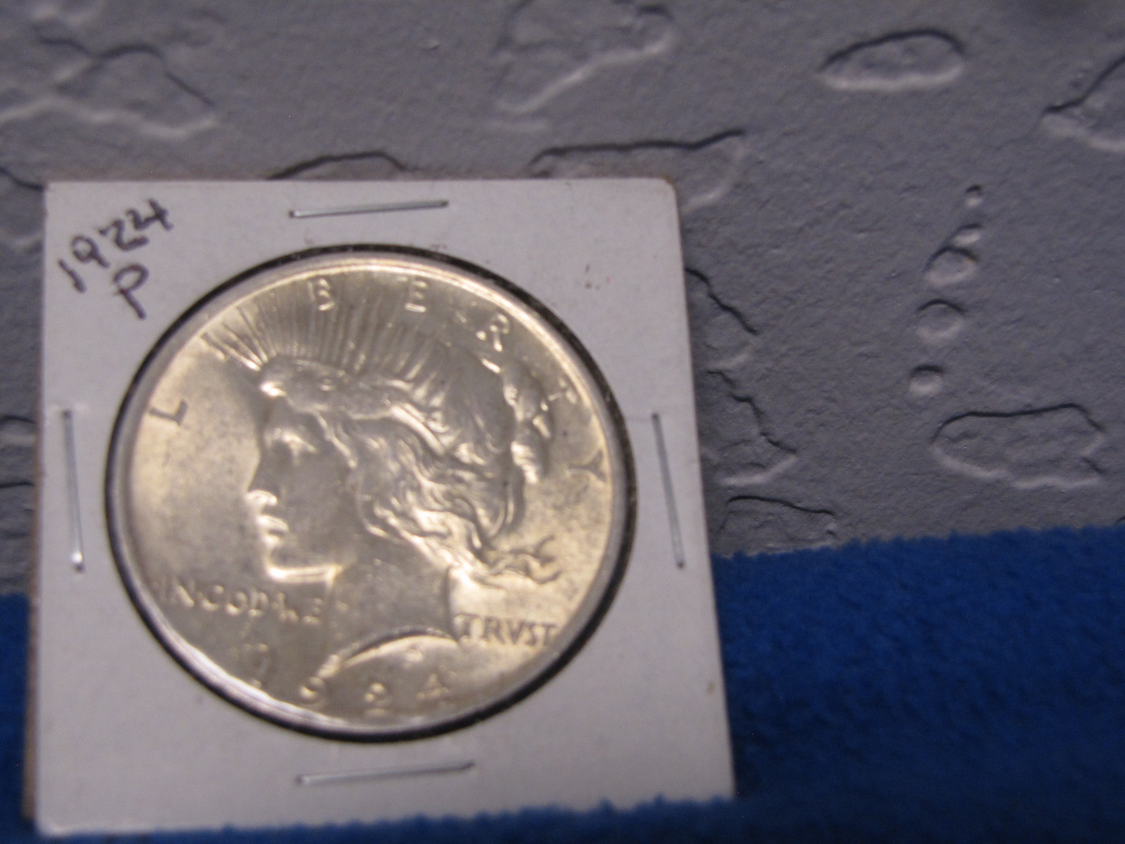 1924 Peace Silver Dollar - Great Details