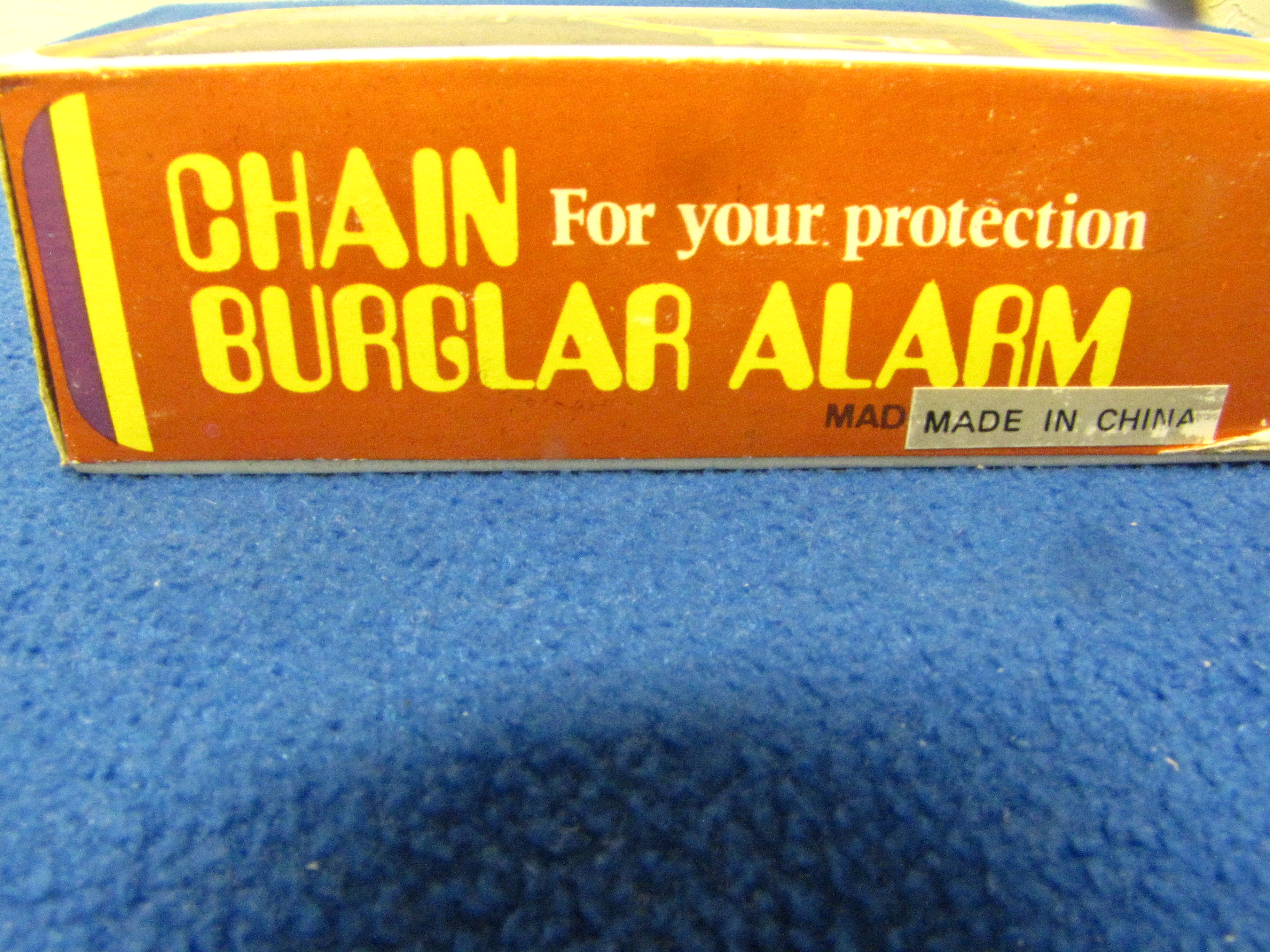 Chain Door Alarm
