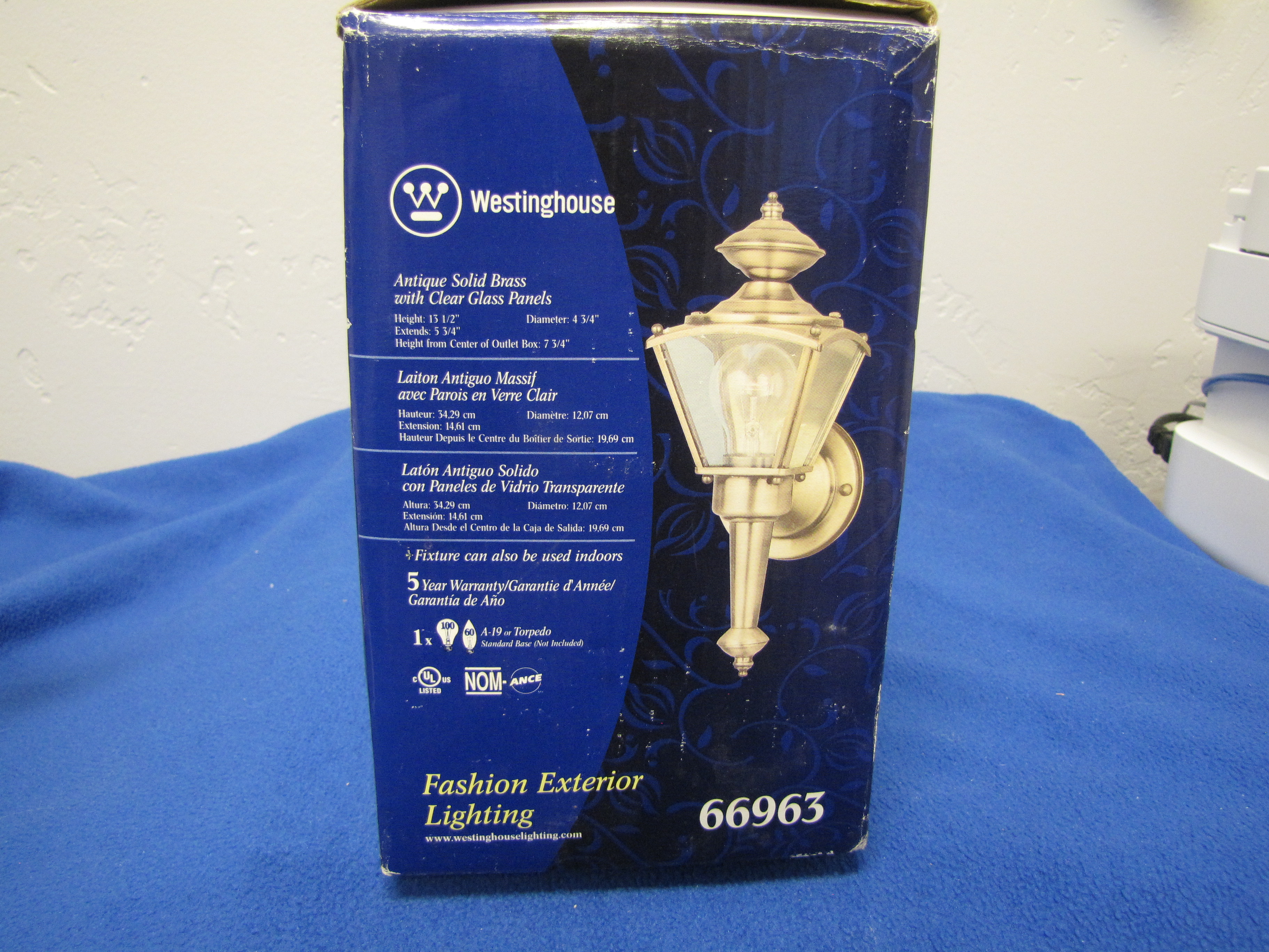 Fashion Exterior Light by Westinghoue Model 66963