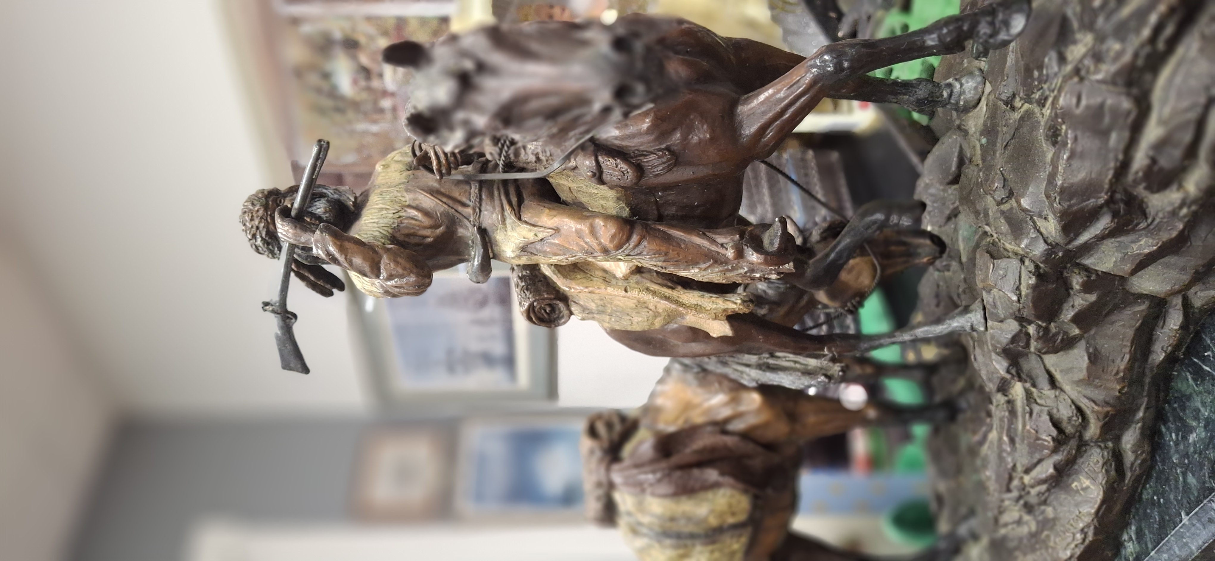 White Trapper (inspired by Frederick Remington)