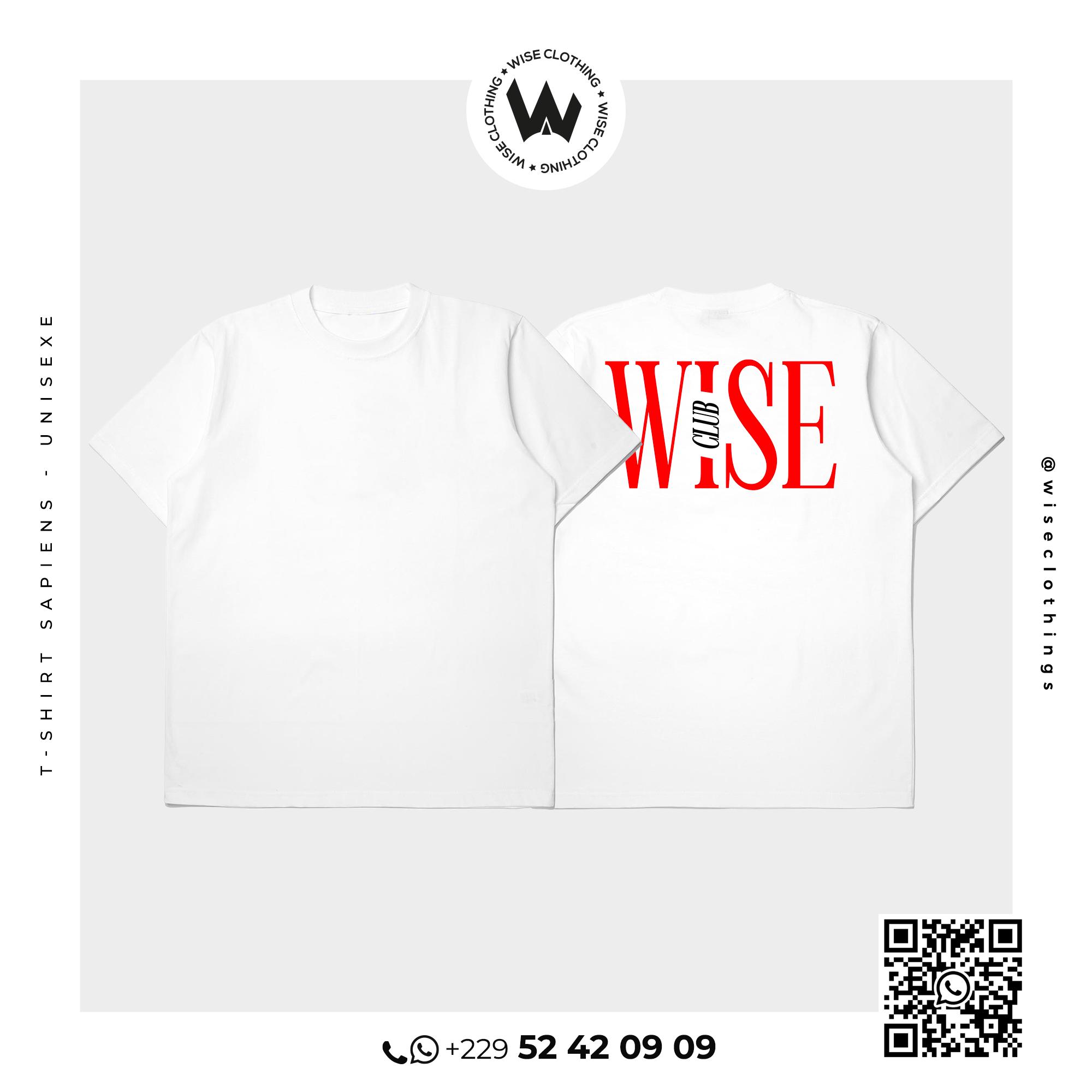  WISE T-shirt Blanc