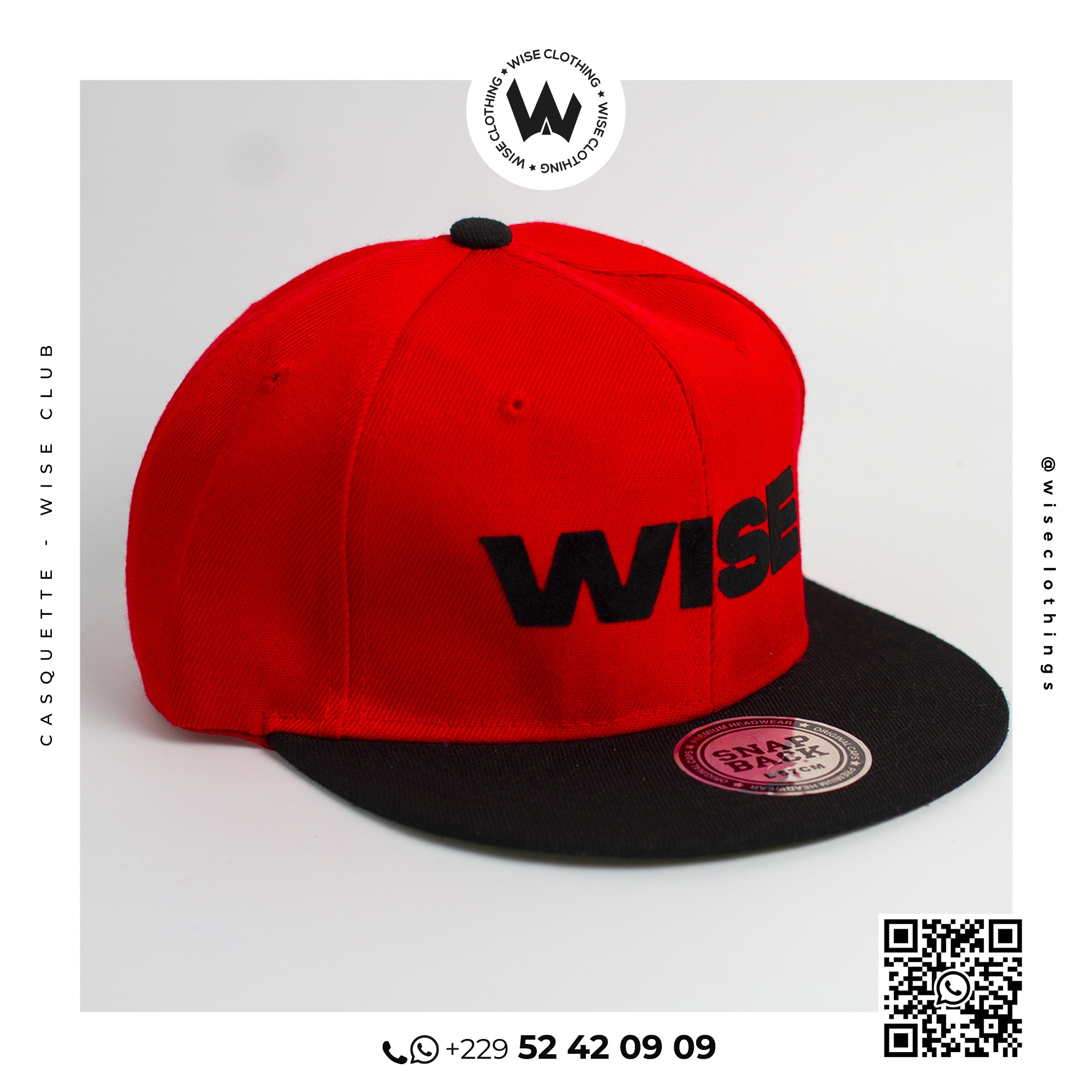 Casquette WISE CLUB