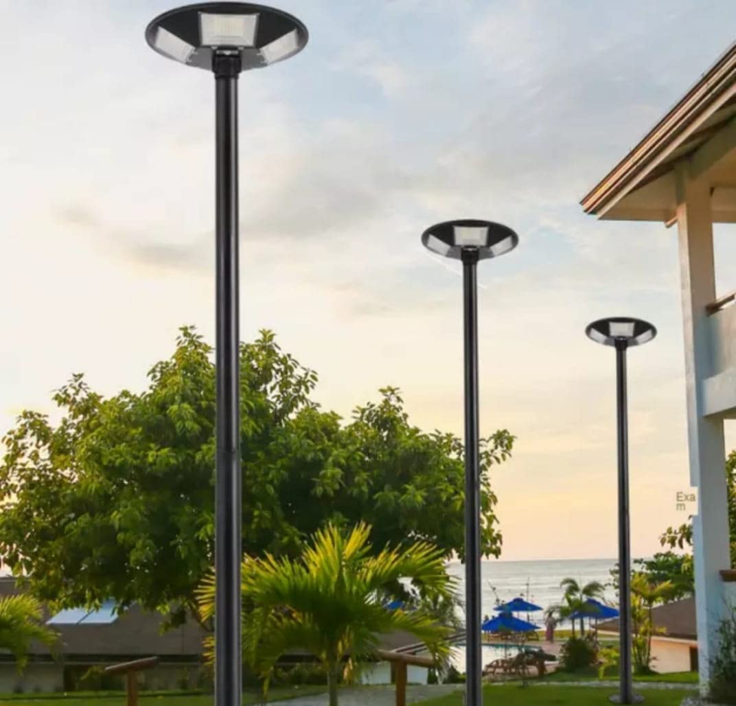 SOLAR 5 WINDOW UFO STREET LIGHT