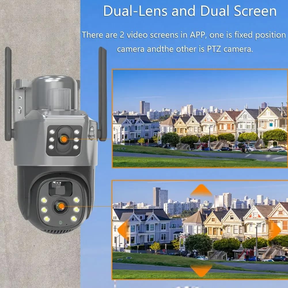 SOLAR 4G DUAL LENS Smart Camera