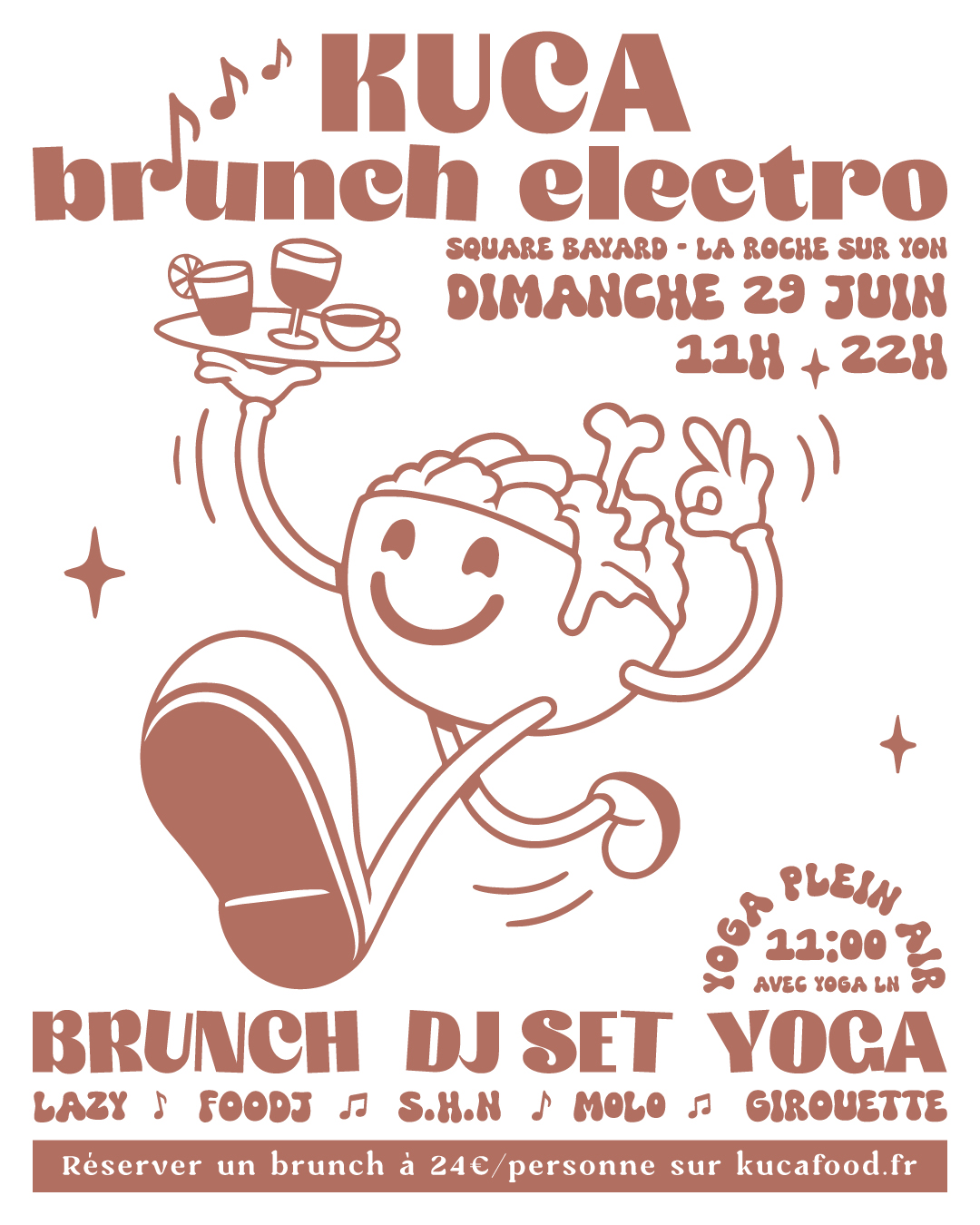MENU BRUNCH ELECTRO KUCA 🥑🎶