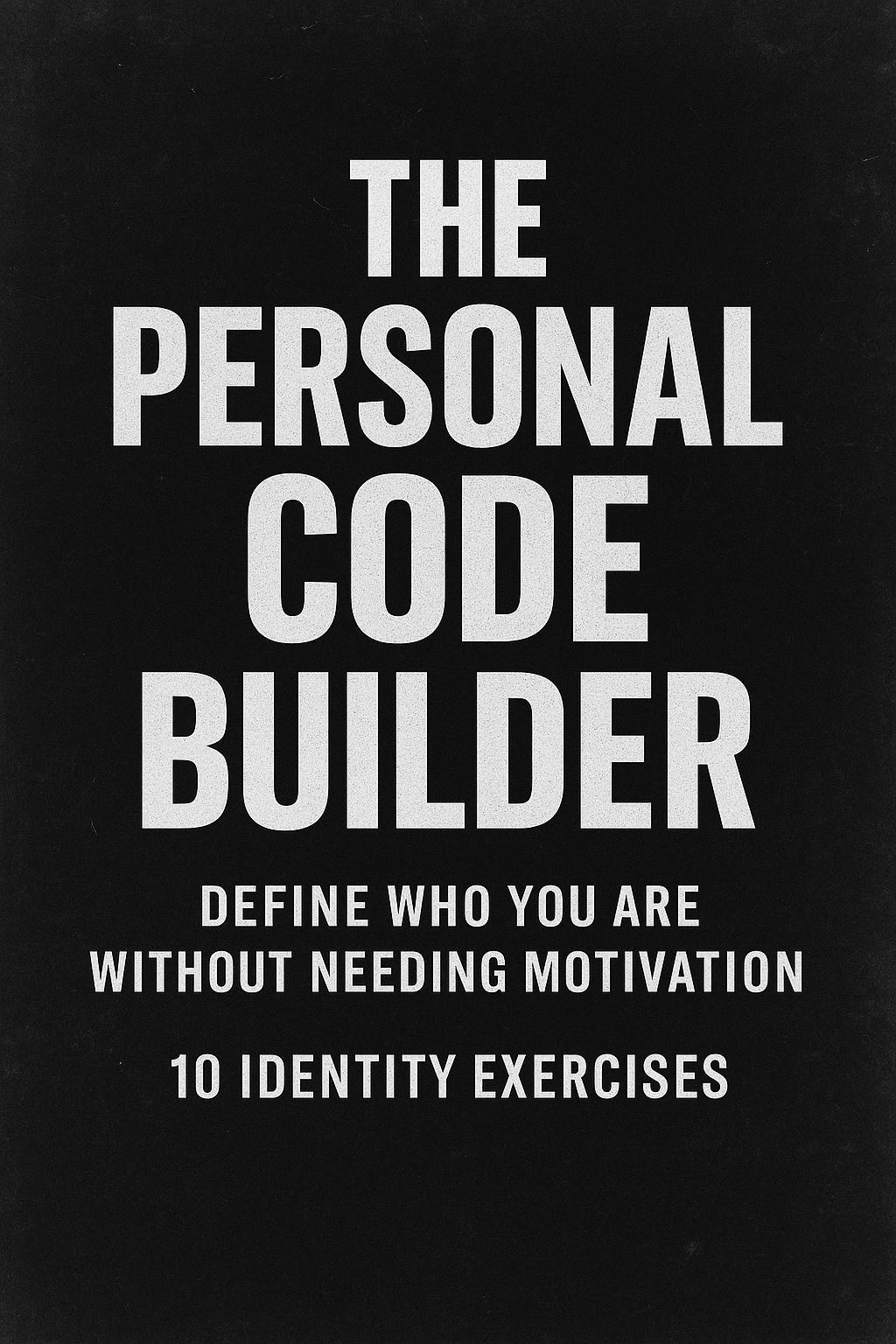 The Personal Code Builder
