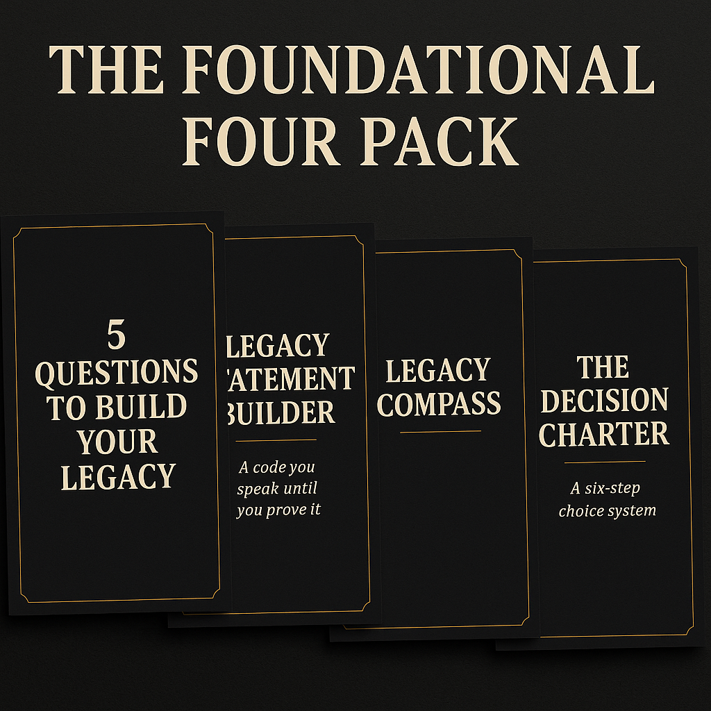 The Foundational Four Pack