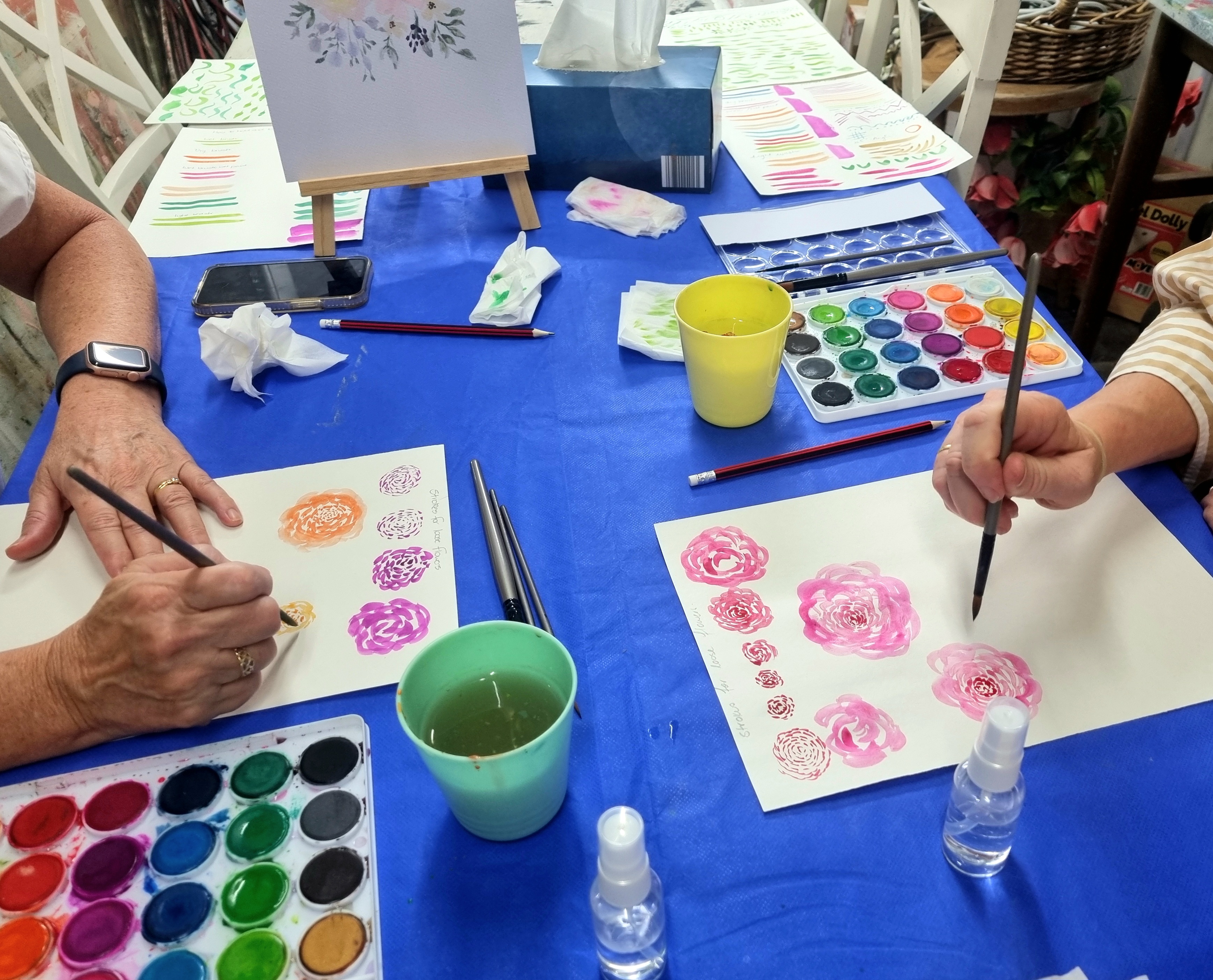 LEAVES & FLOWERS - Beginner Watercolour Class