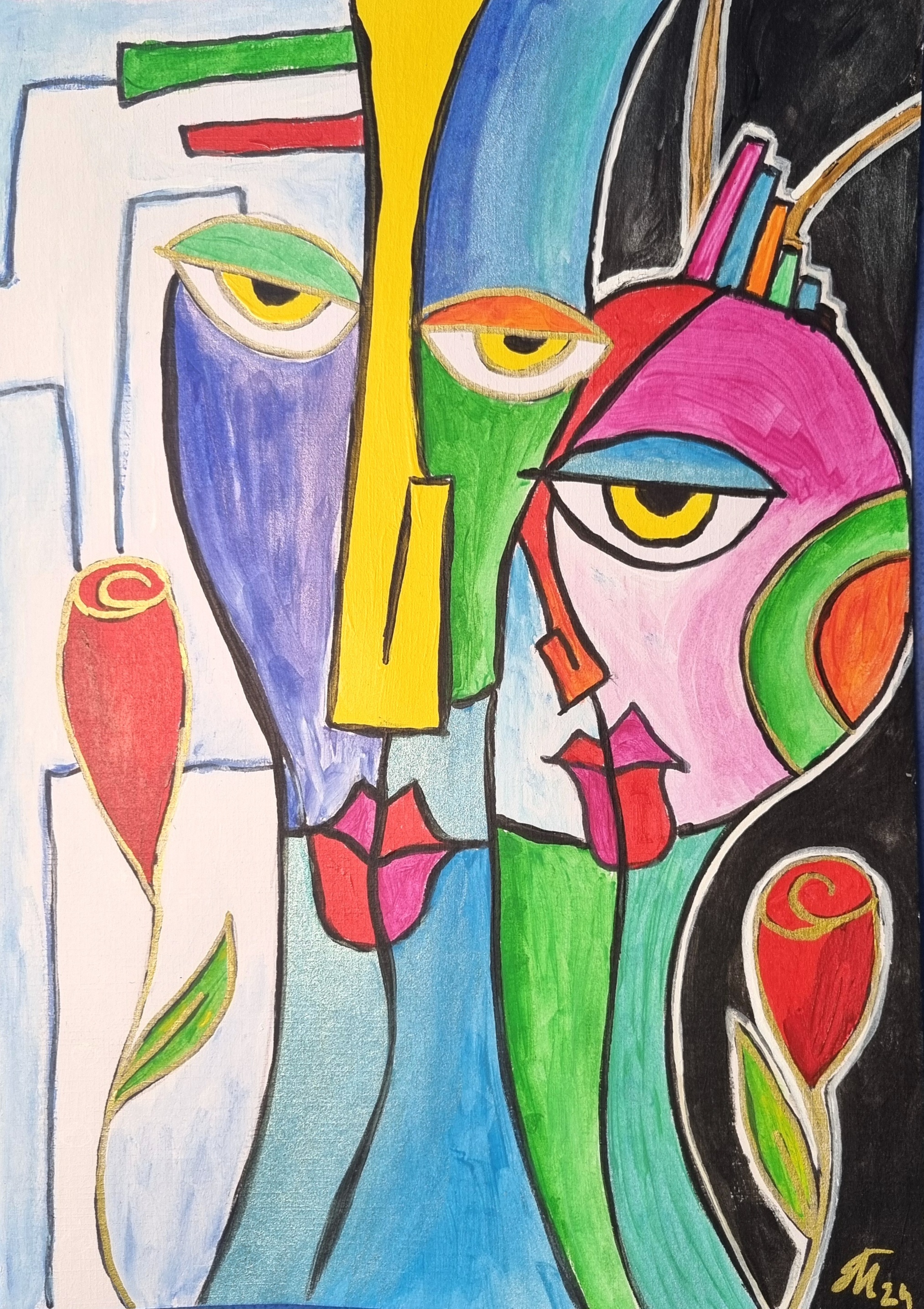 ACRYLIC PAINTING - Picasso Way