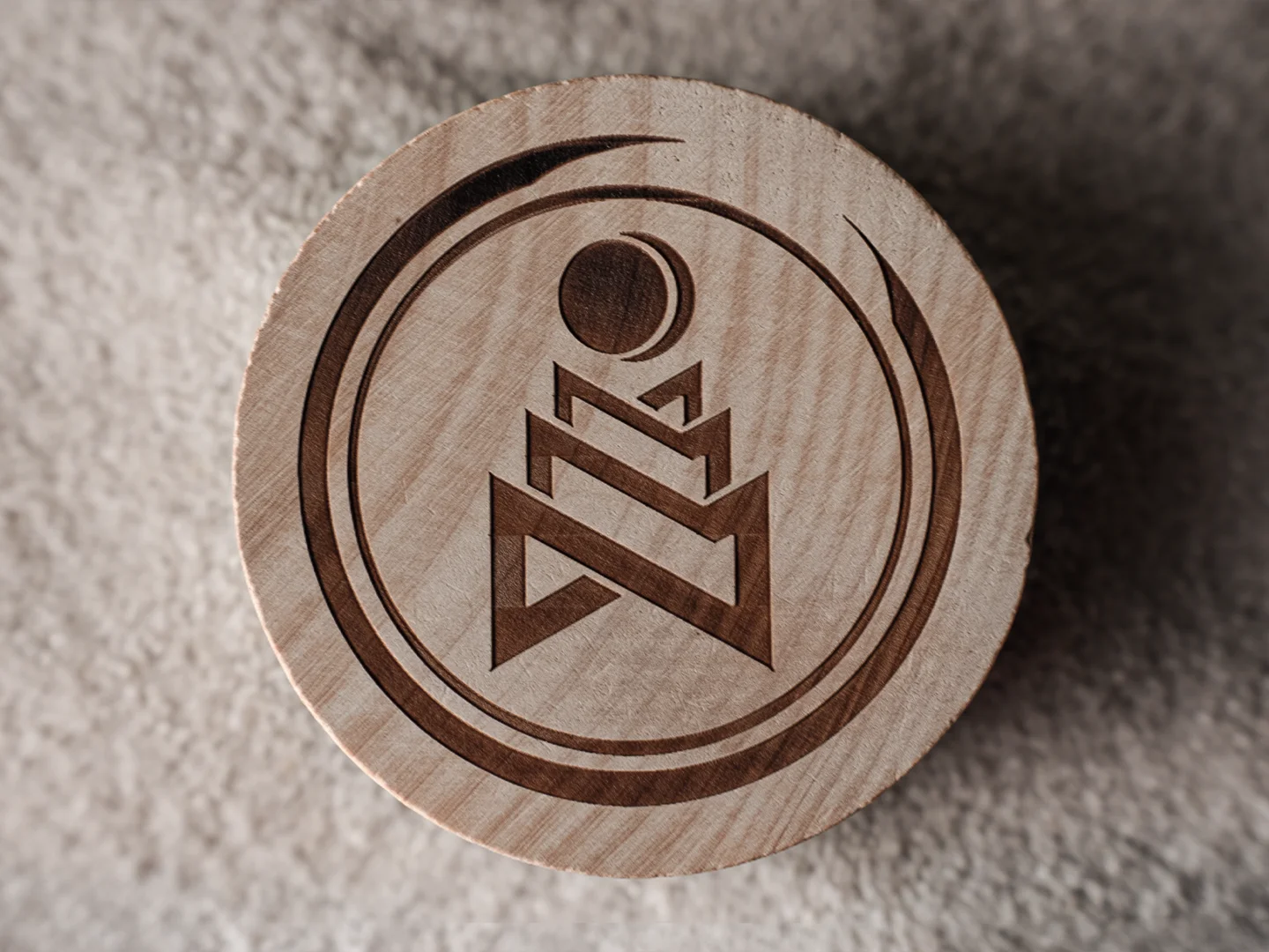 Wood magnetic bottle opener