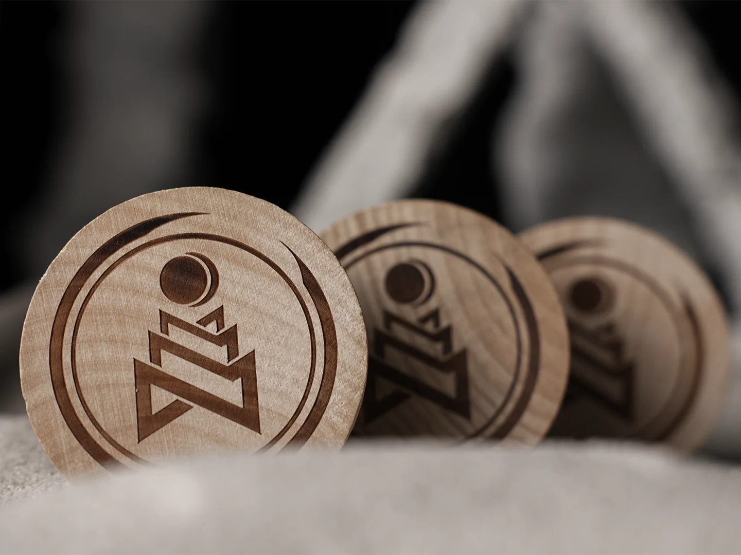 Wood magnetic bottle opener