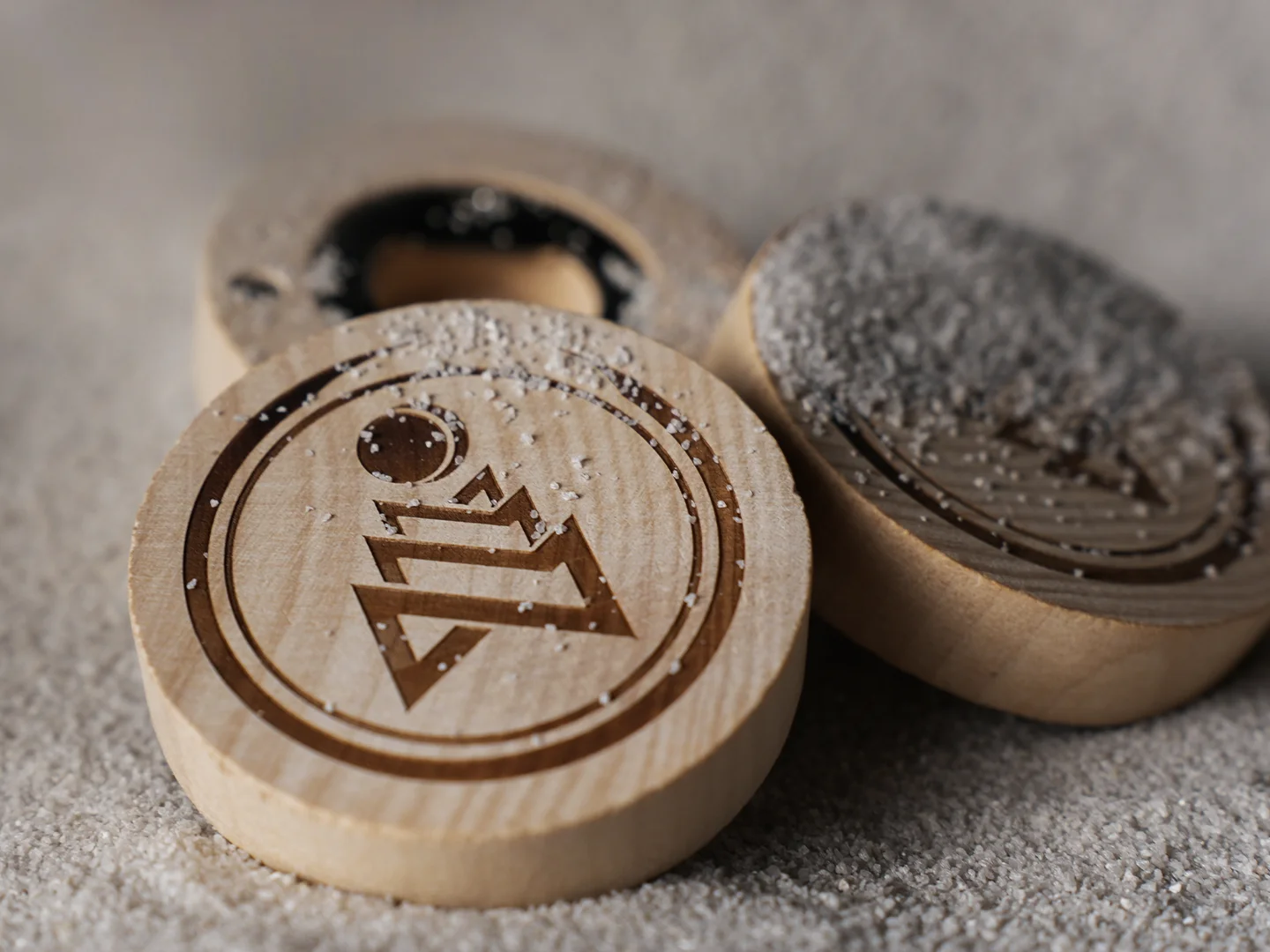 Wood magnetic bottle opener