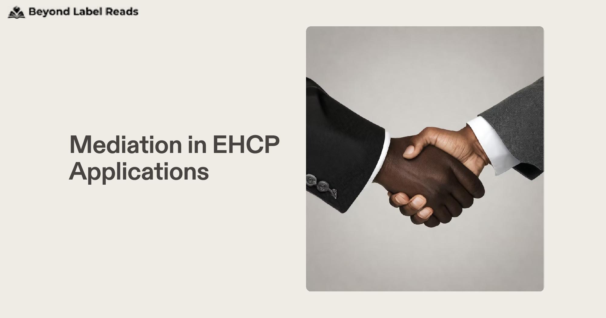 Mediation in EHCP Applications