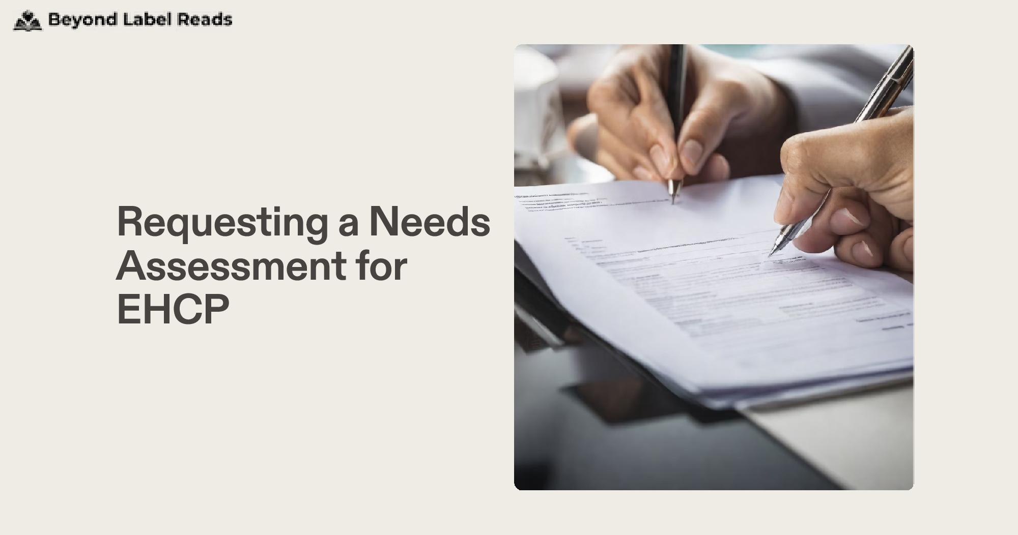 Requesting a Needs Assessment for EHCP