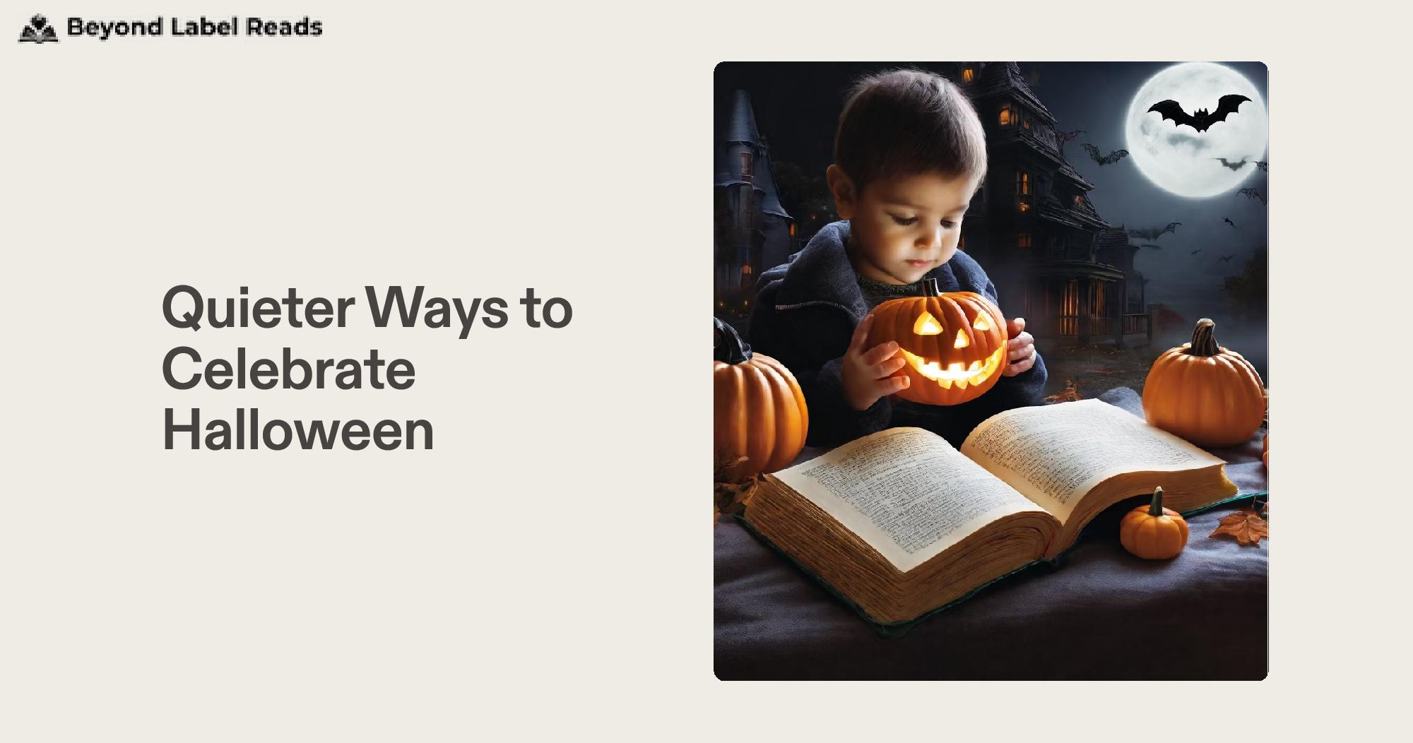 Quieter Ways to Celebrate Halloween