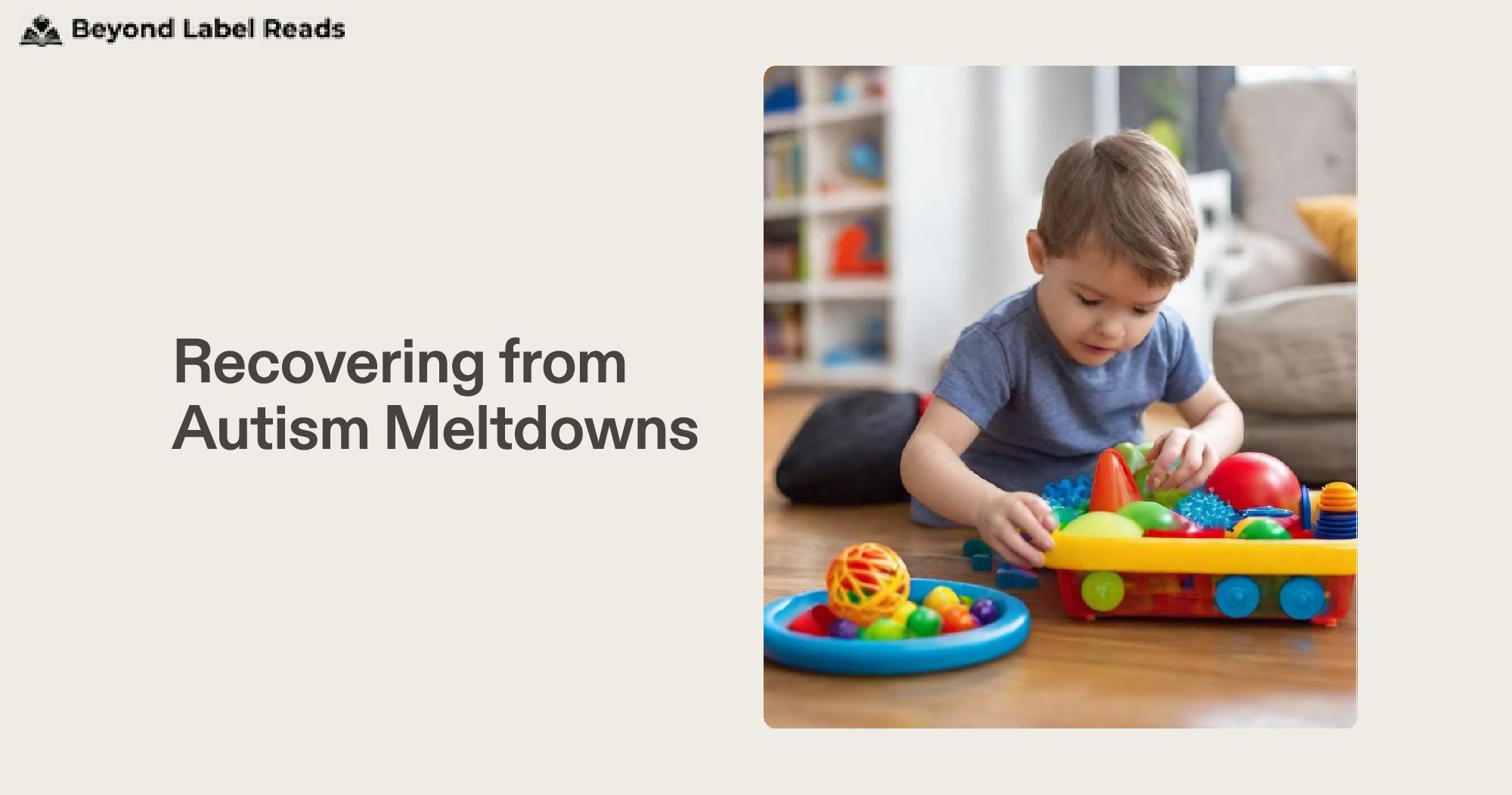 Recovering from Autism Meltdowns