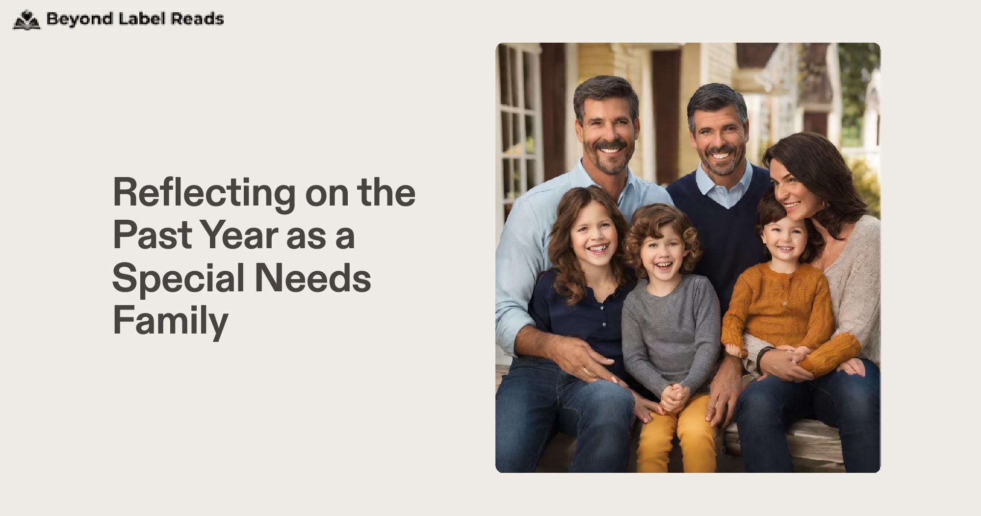 Reflecting on the Past Year as a Special Needs Family