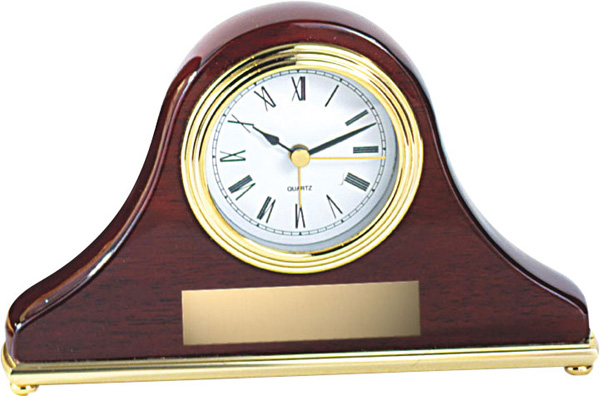 Rosewood Mantle Clock 