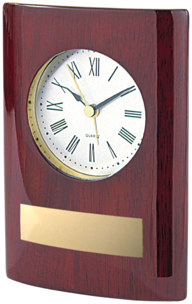 Rosewood Stand-up Clock 