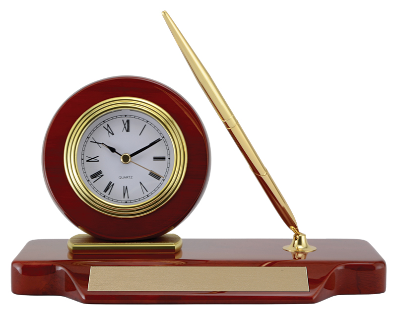 Deluxe Clock / Desk Set 