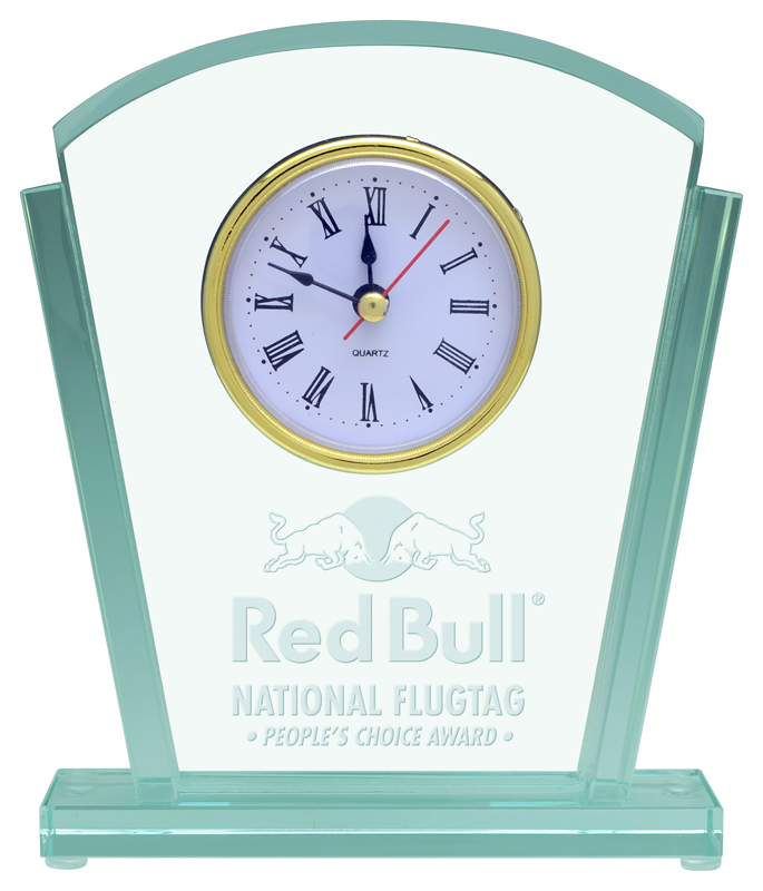 Springbrook Glass Clock  