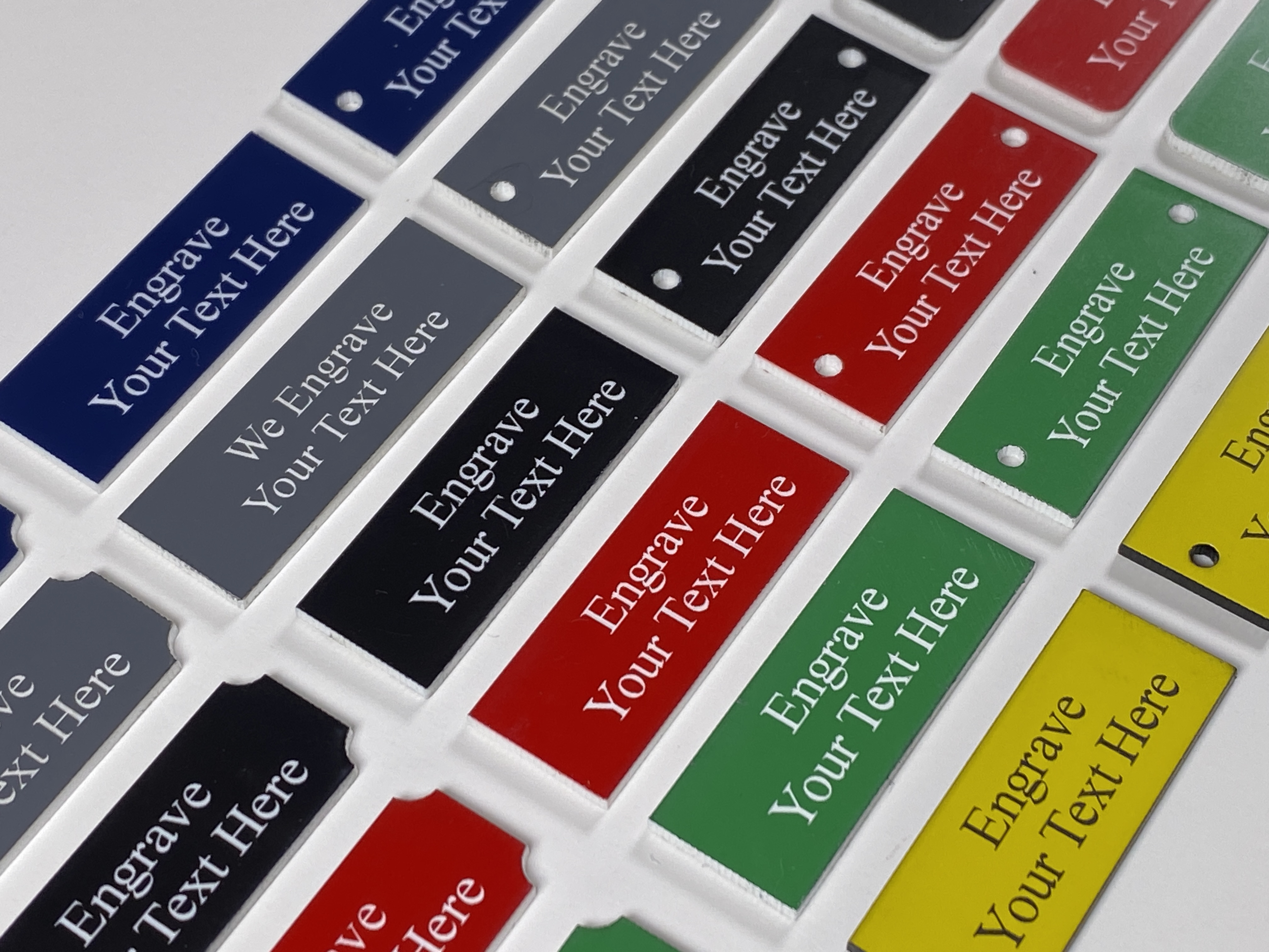 Plastic Lamacoid Tags