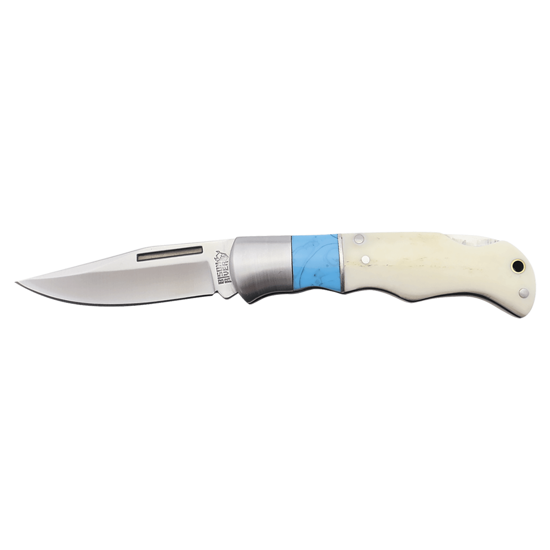 Blue Bone Bison River Knife