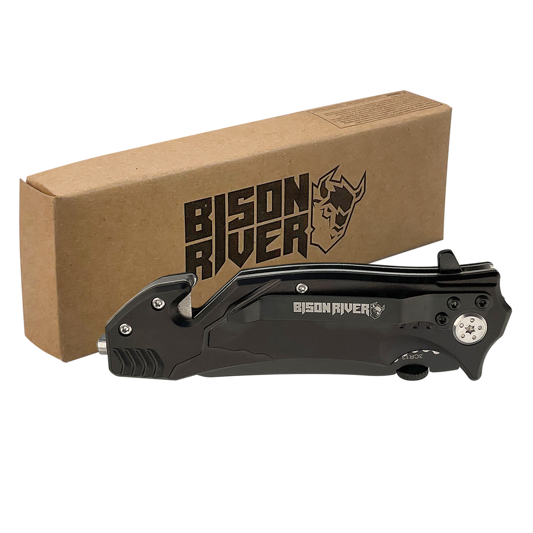 Black Bison River Rescue Knife