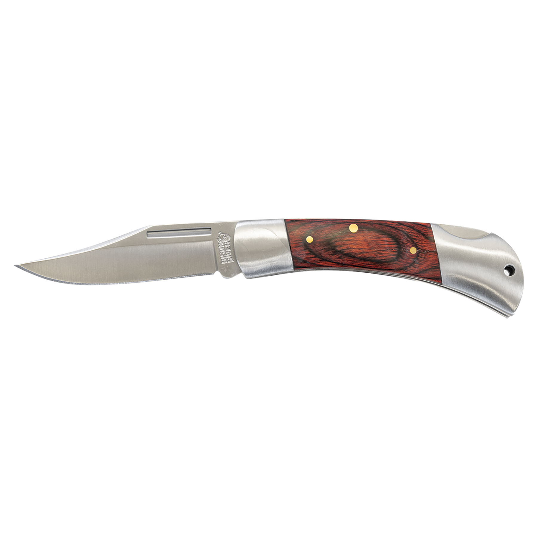 Resin Wood Bison River Knife 