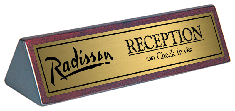 Rosewood Name Bar 
