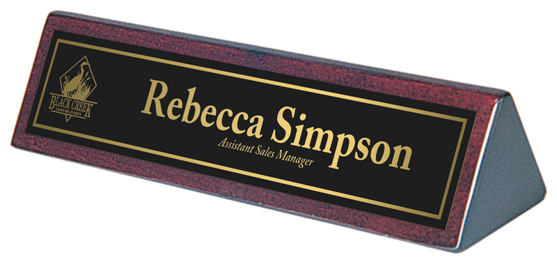 Rosewood Name Bar 