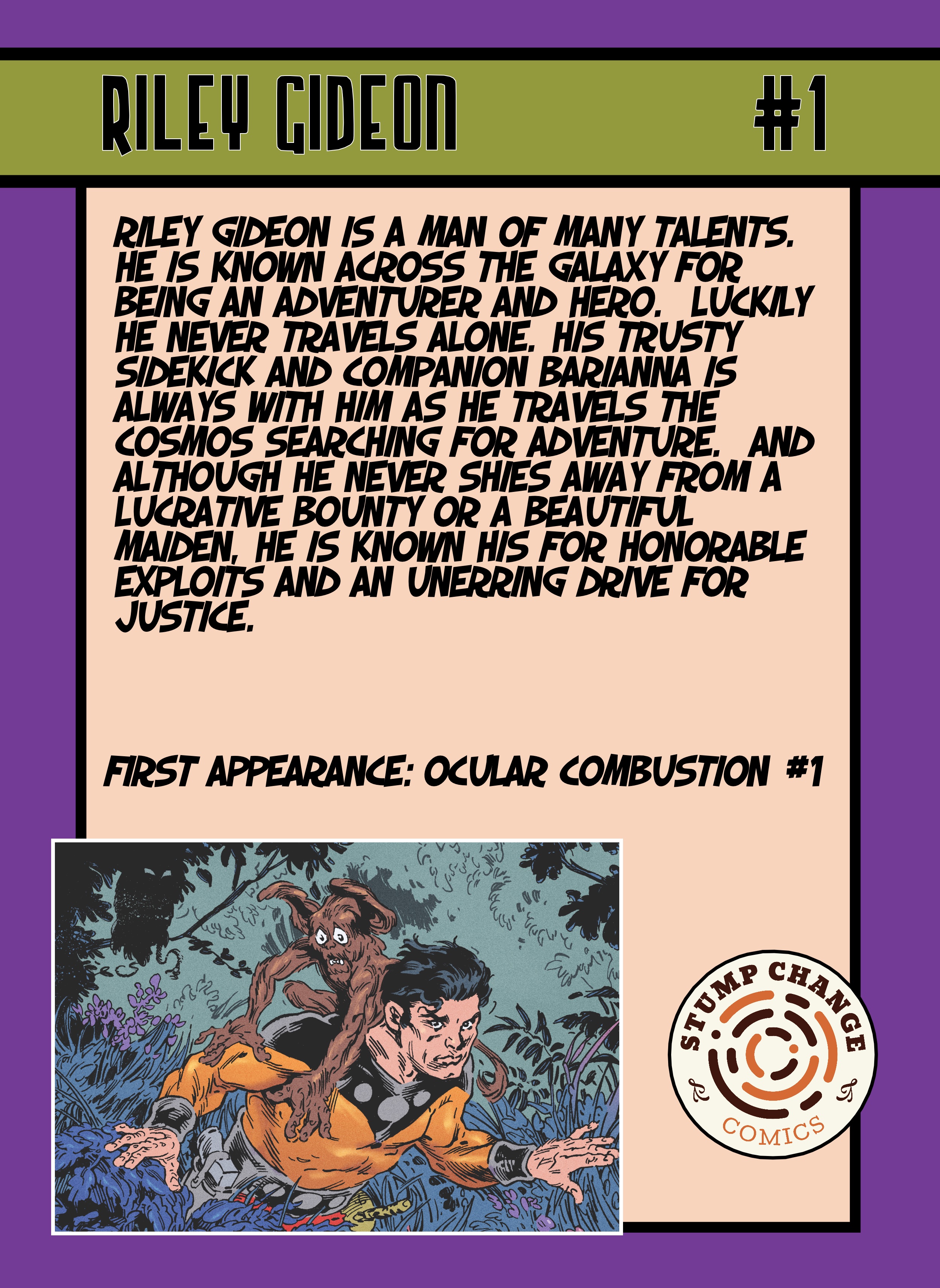 Ocular Combustion Trading Cards